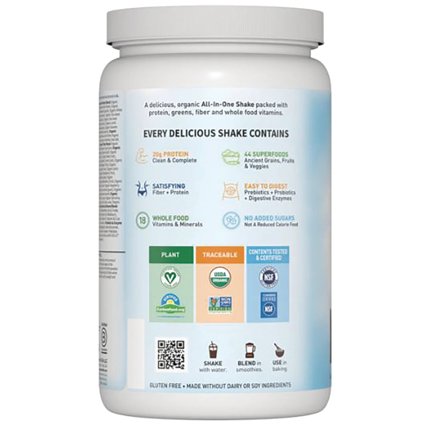 Raw Organic Meal Plant-Based - Chocolate - Image 2