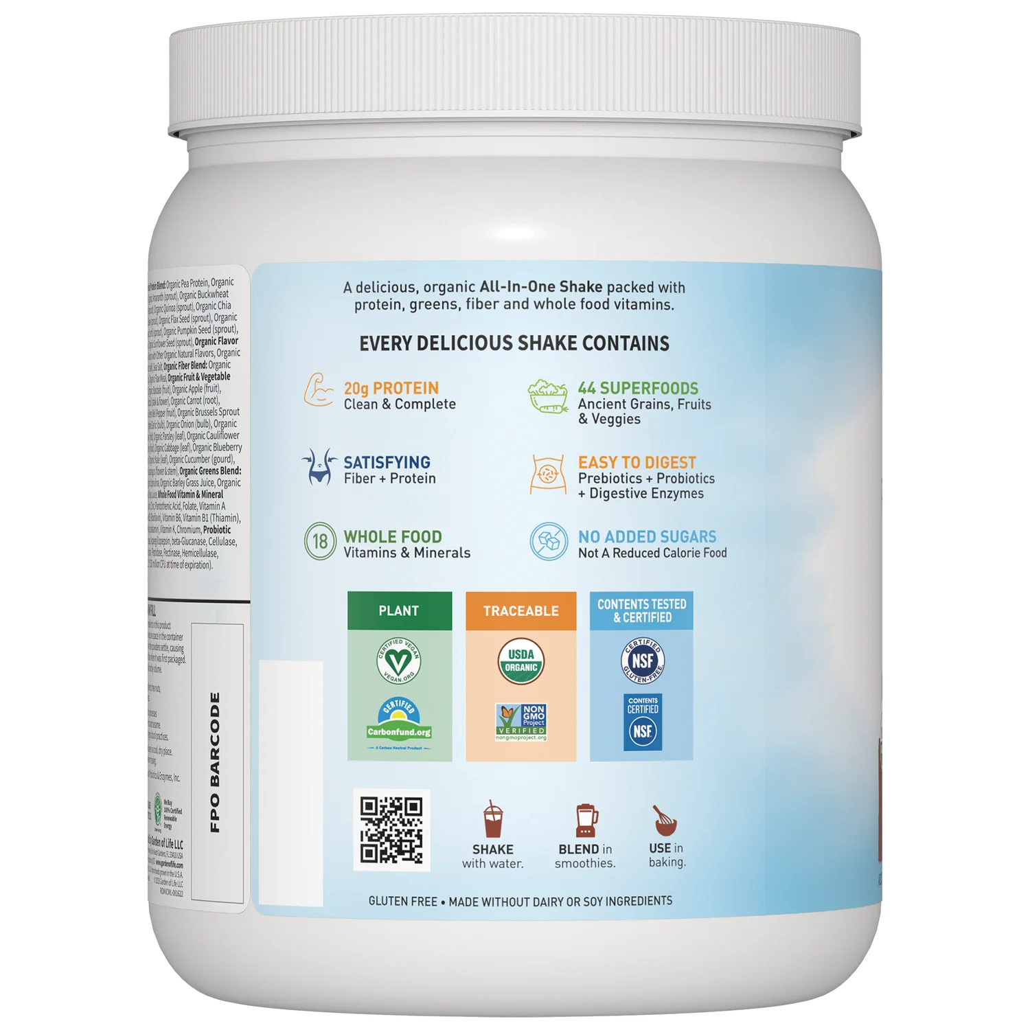 Raw Organic Meal Plant-Based - Vanilla Chai - Image 3