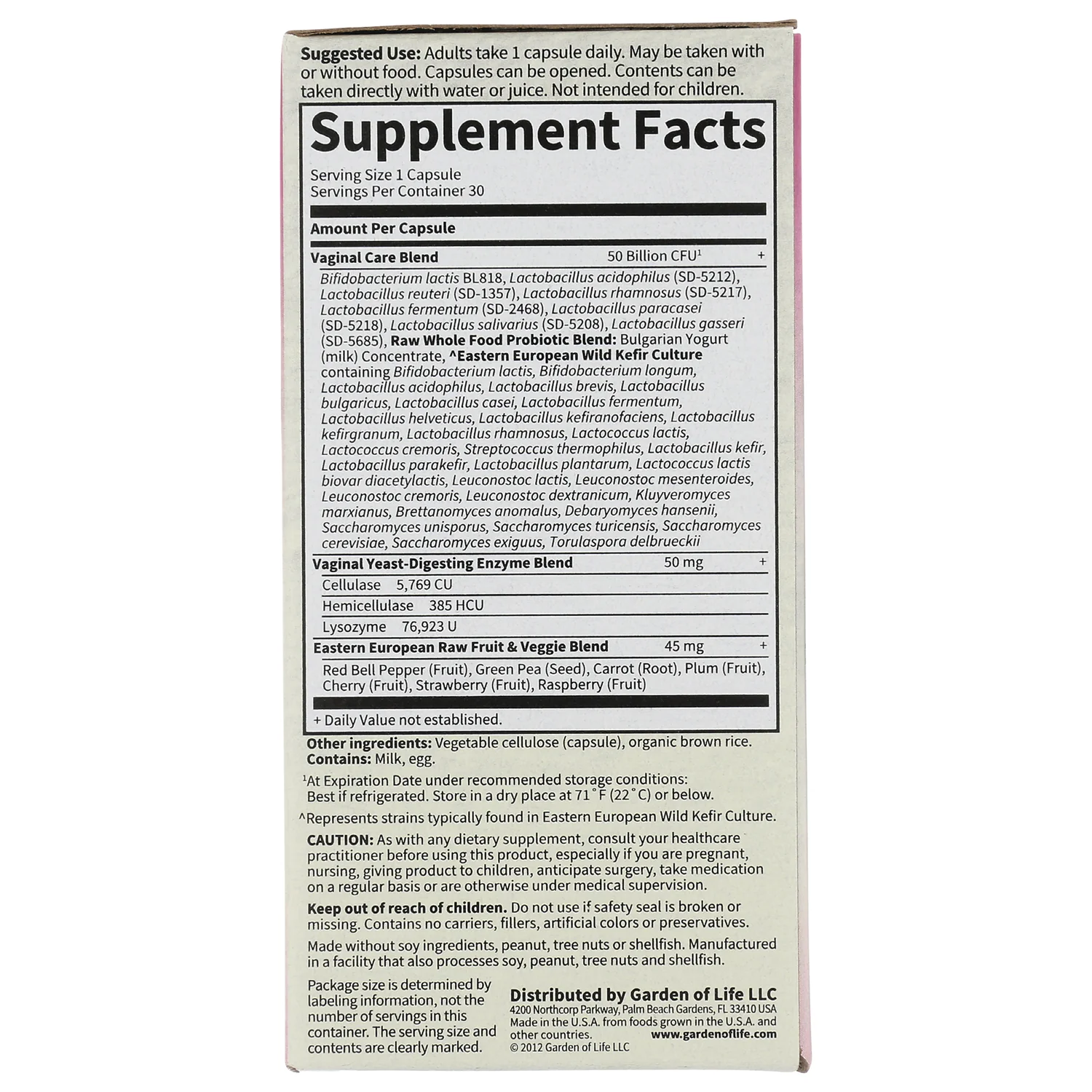 RAW Probiotics Vaginal Care - Image 2