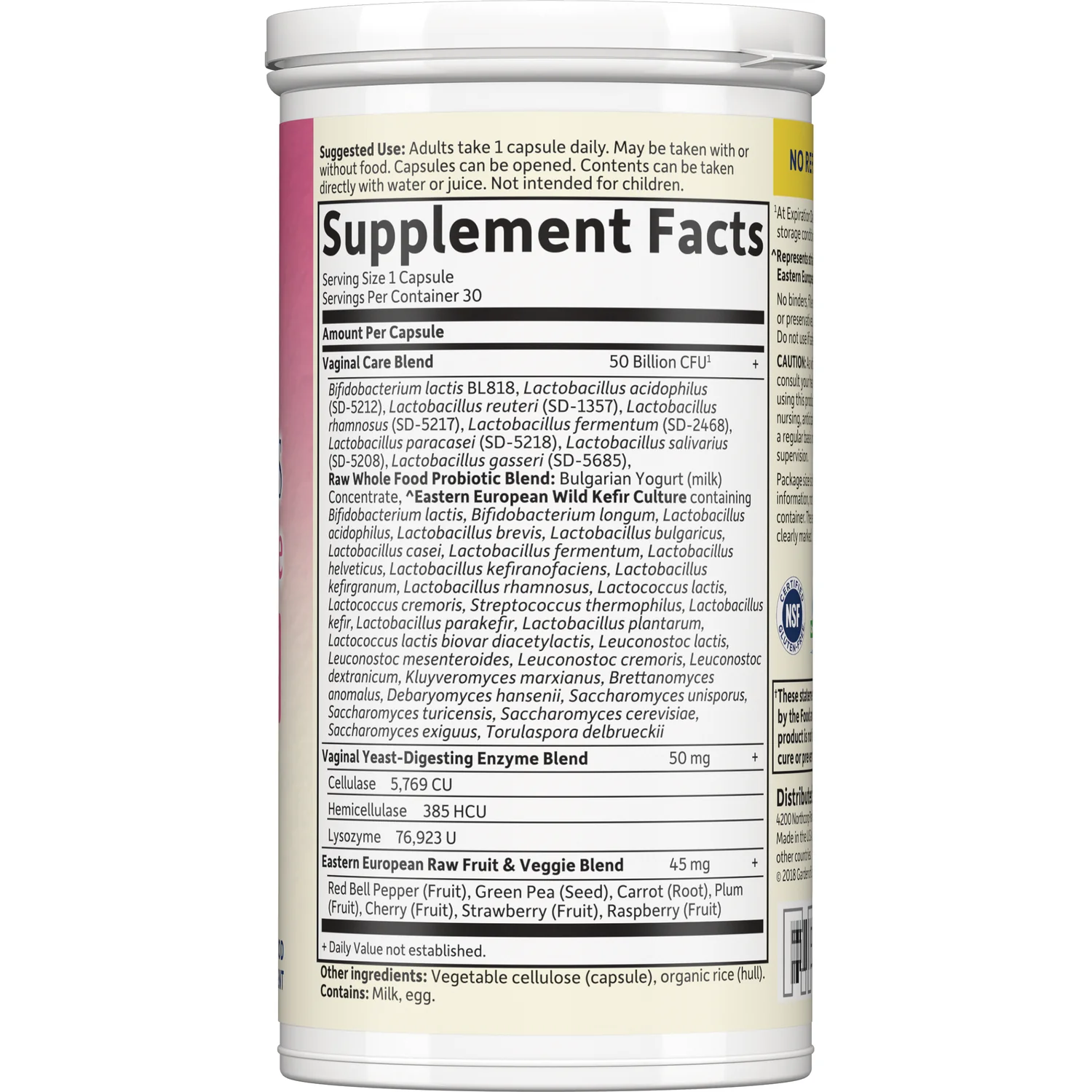Raw Probiotics Vaginal Care - Image 2