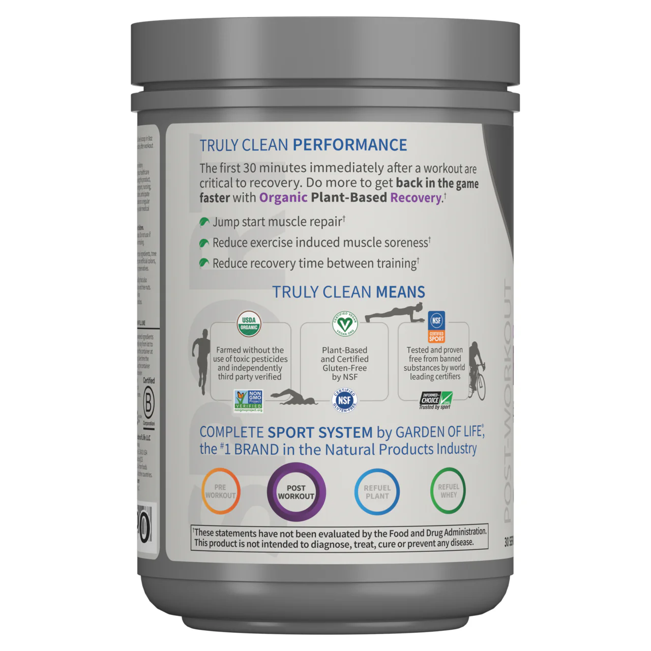 SPORT Organic Plant-Based Recovery - Blackberry Lemonade - Image 3