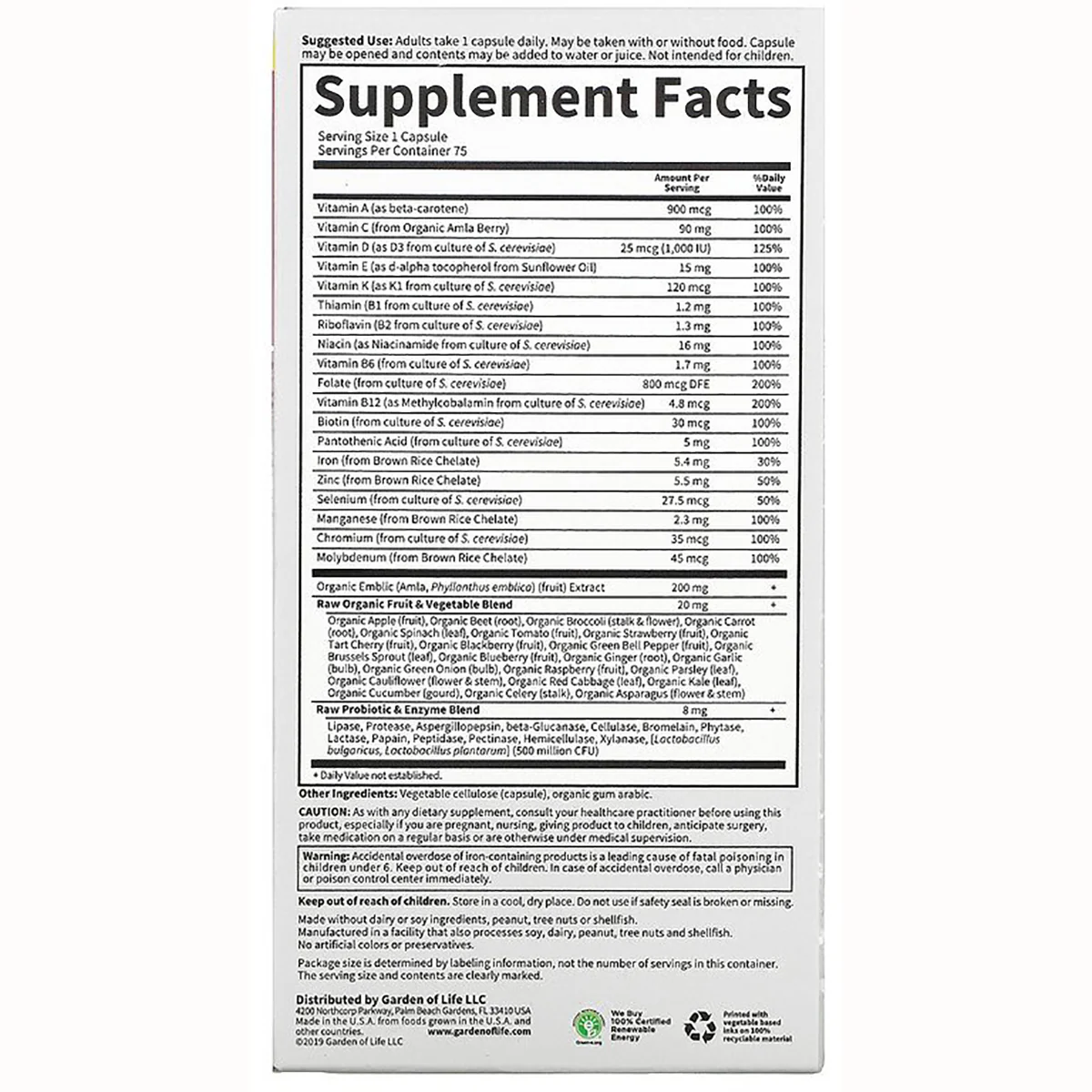 Vitamin Code RAW One for Women - Image 2