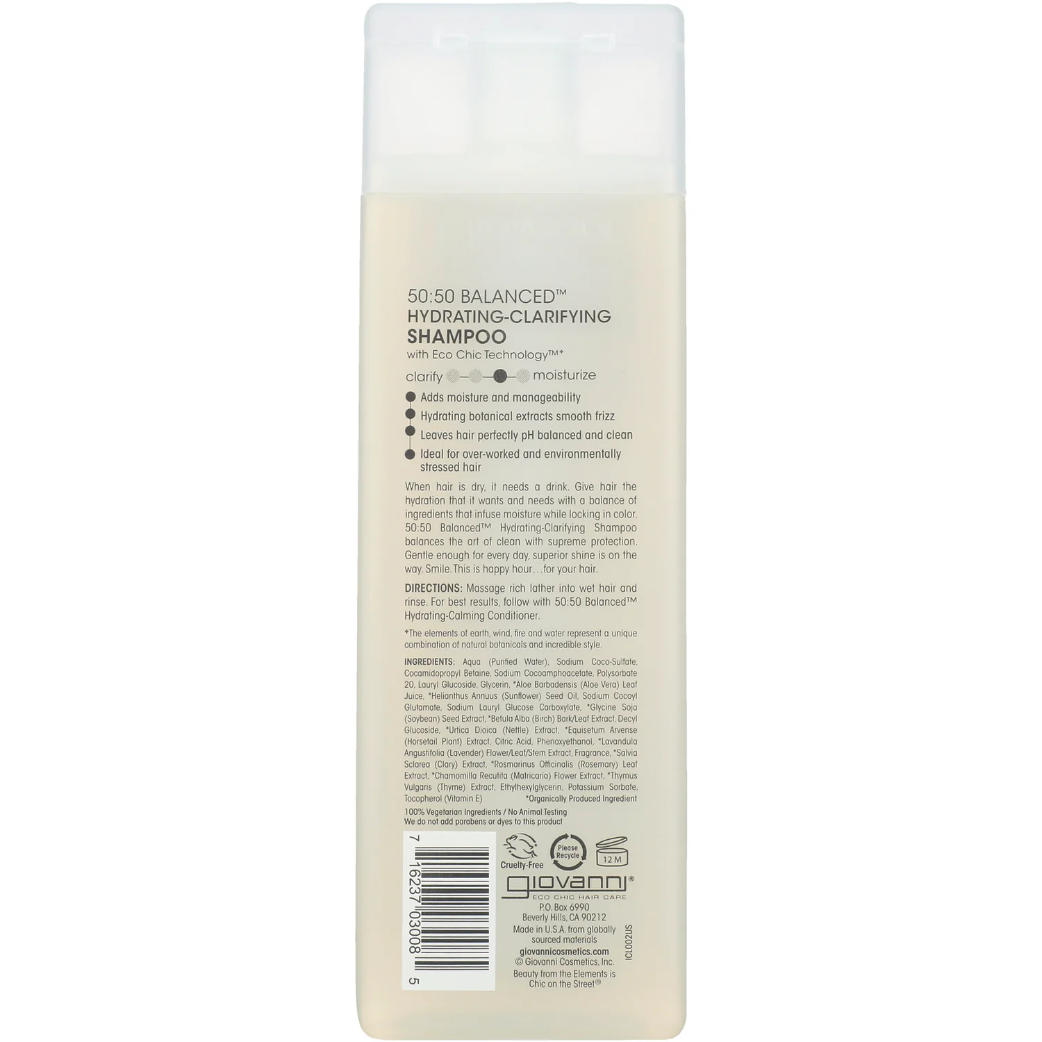 50:50 Balanced Hydrating-Clarifying Shampoo - Image 2