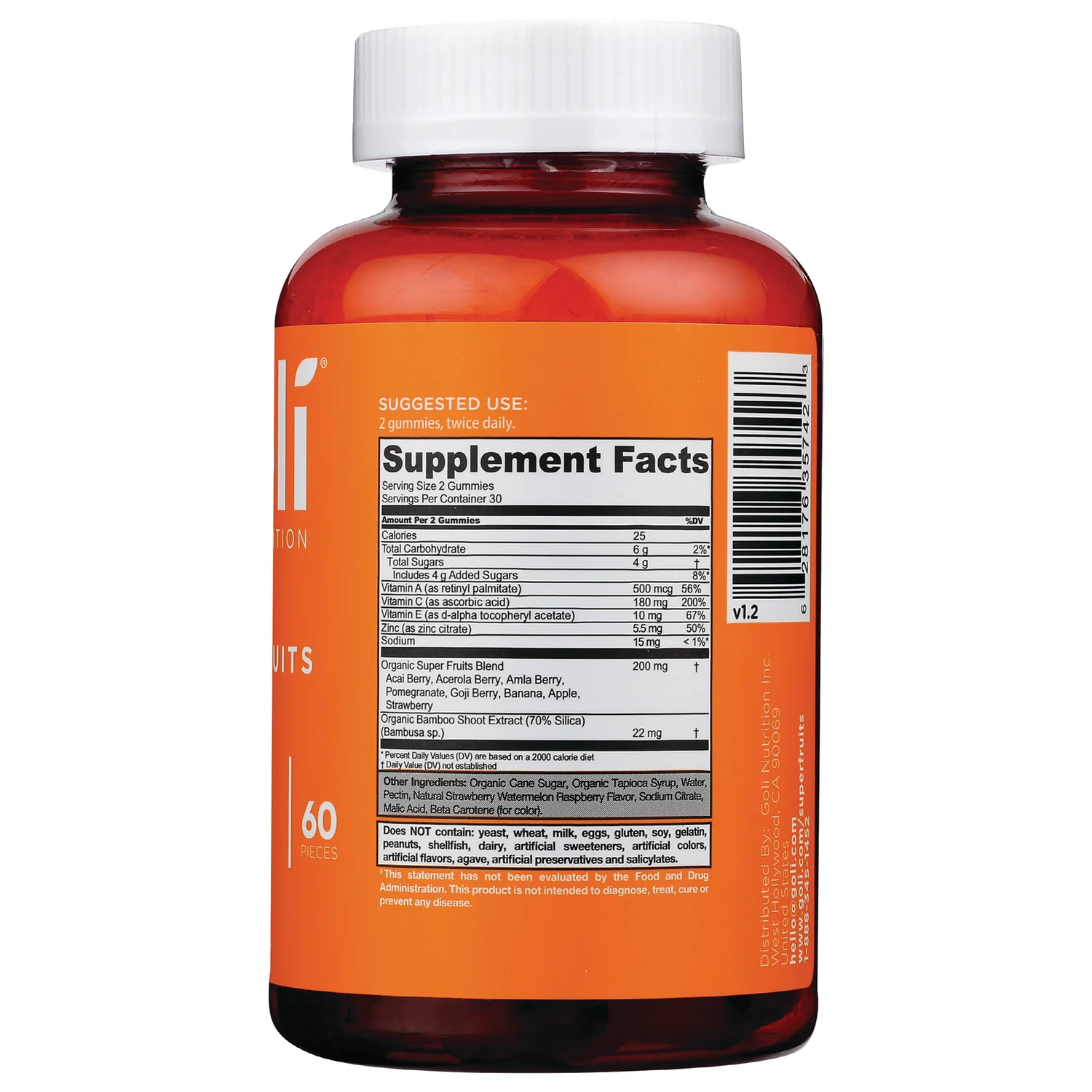 SuperFruits Gummies - Mixed Fruit - Image 2