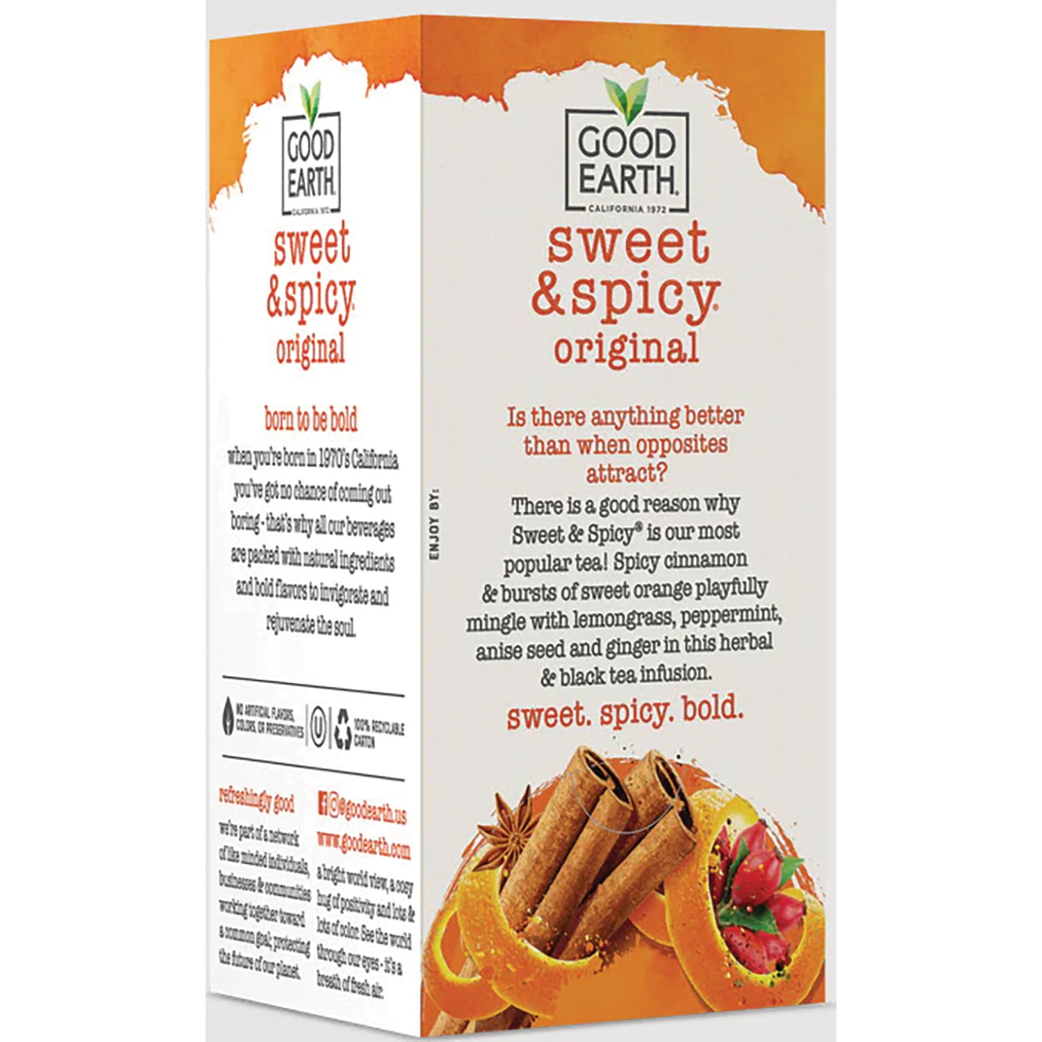 Sweet & Spicy Original Flavored Herbal & Black Tea - Image 3