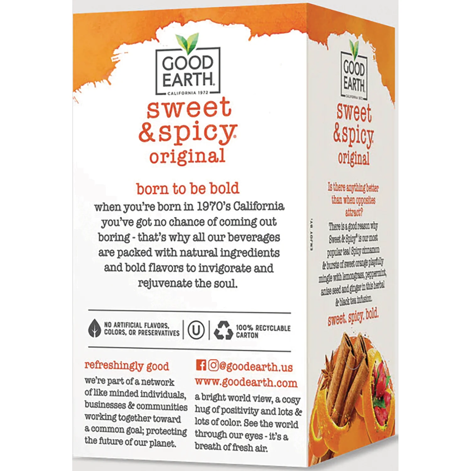 Sweet & Spicy Original Flavored Herbal & Black Tea - Image 4