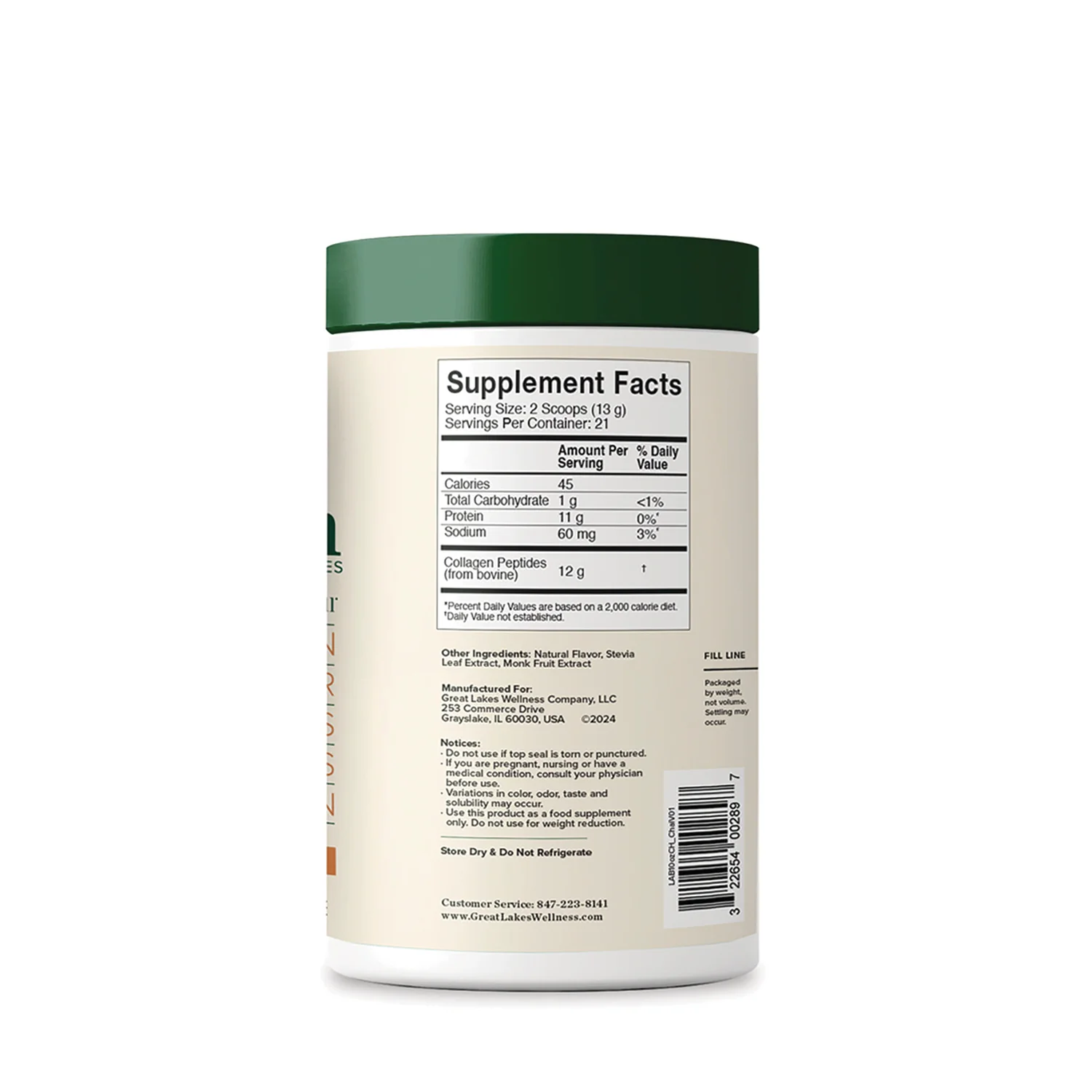 Grass-Fed Bovine Collagen Peptides - Chai - Image 2
