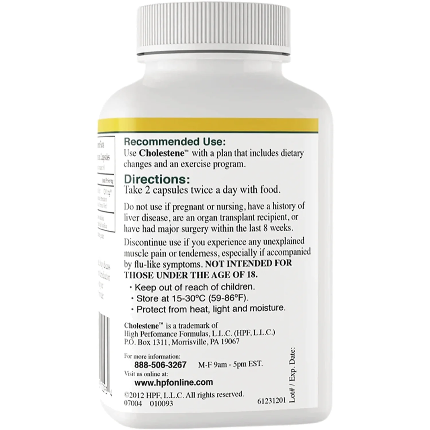 HPF Cholestene Red Yeast Rice - Image 3