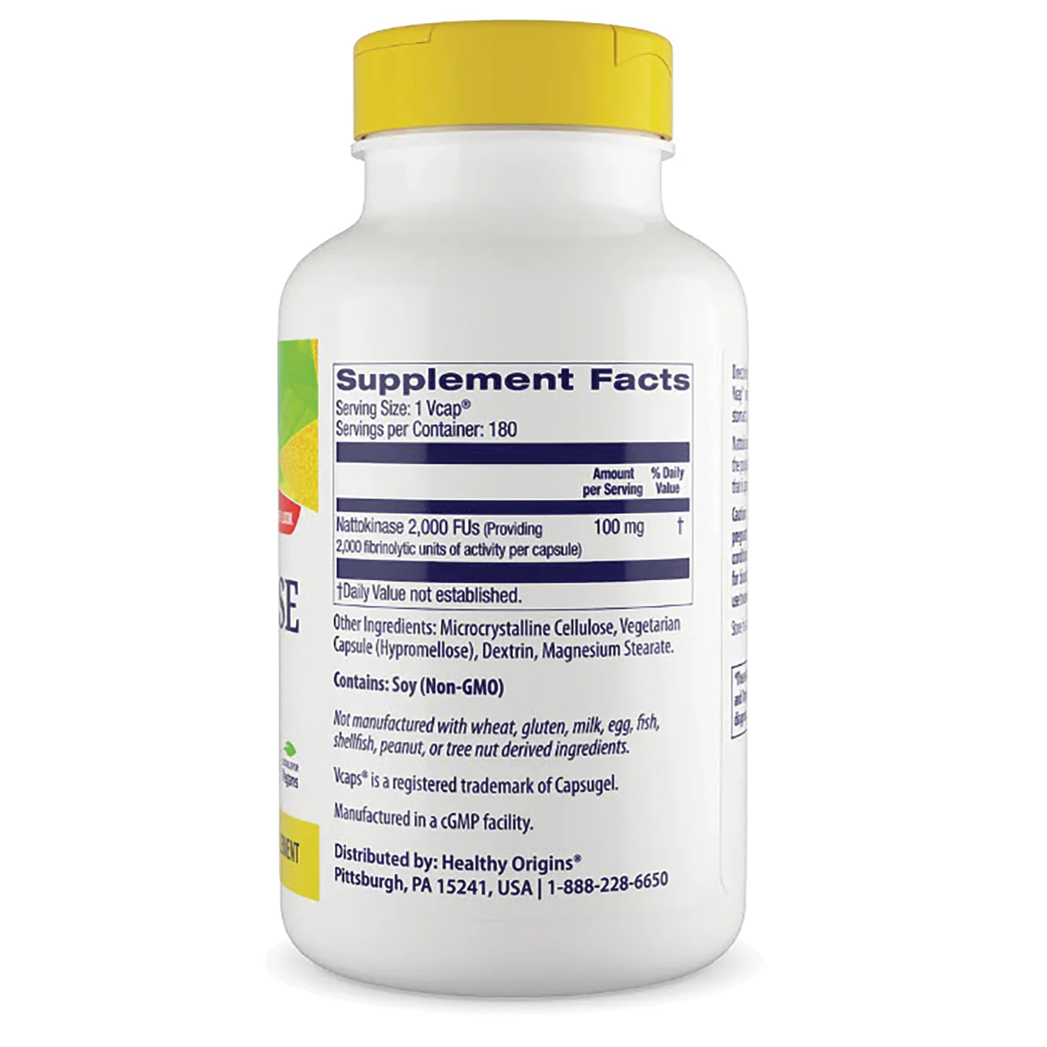 Natural Nattokinase 2,000 FUs - Image 2