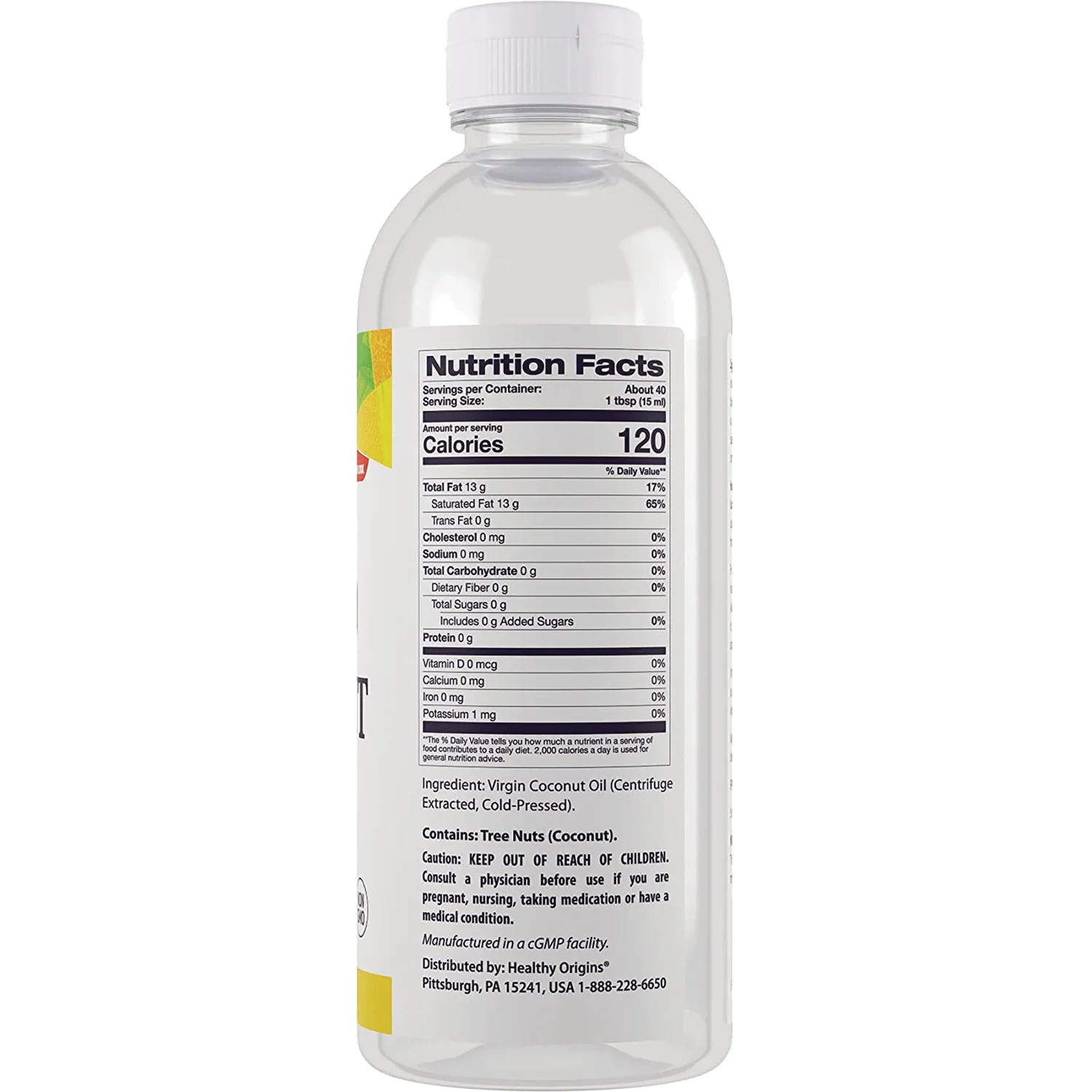 100% Virgin Liquid Coconut Oil - Image 2