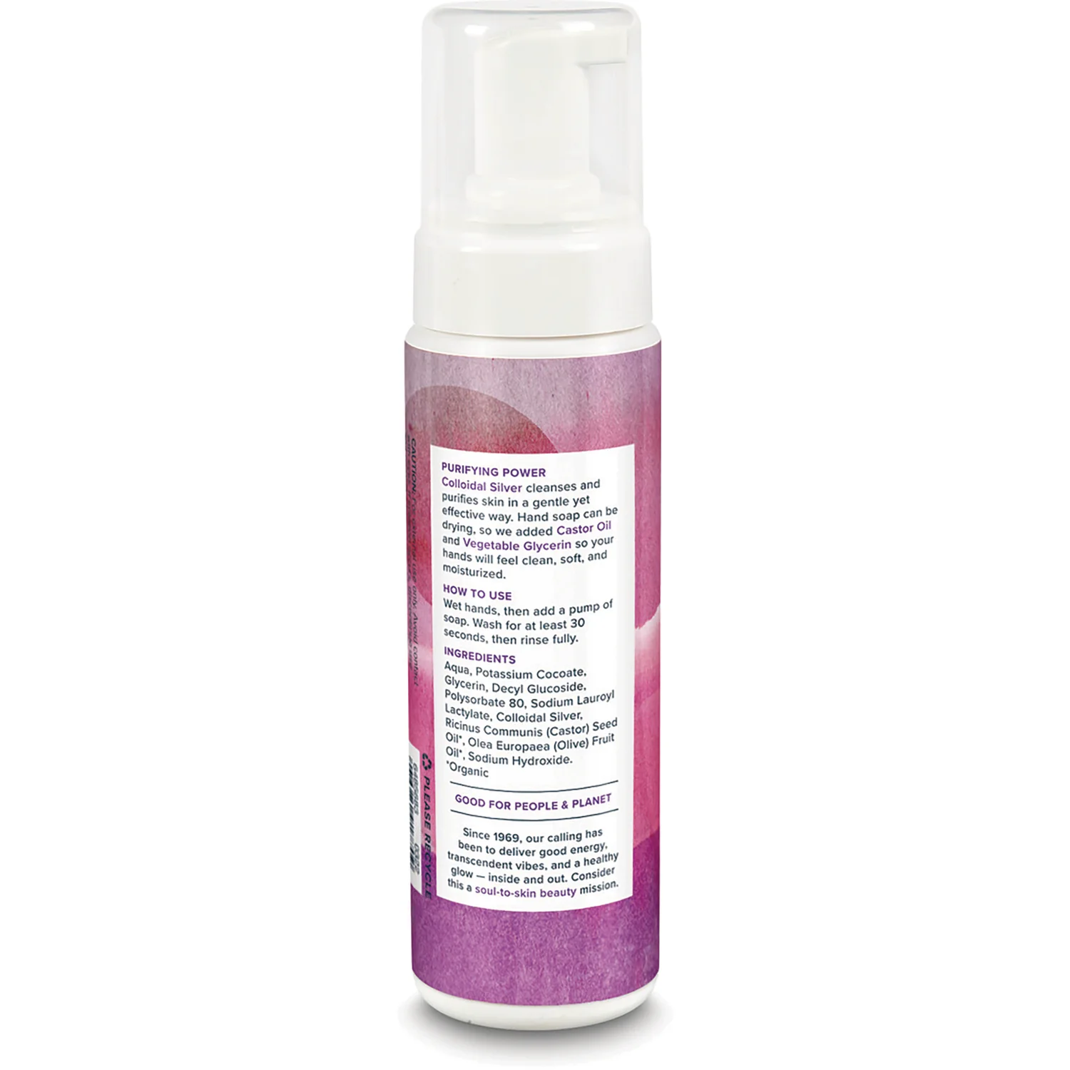 Colloidal Silver Foaming Soap - Image 2
