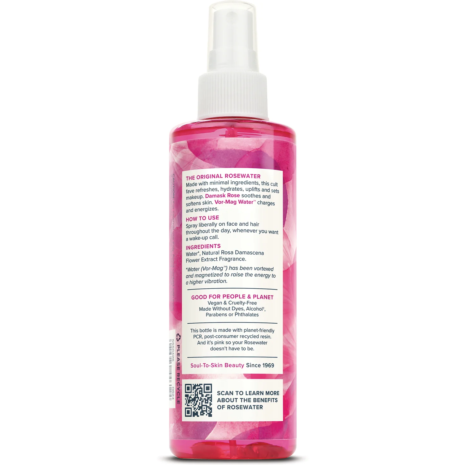 Rosewater Refreshing Facial Mist - Image 2