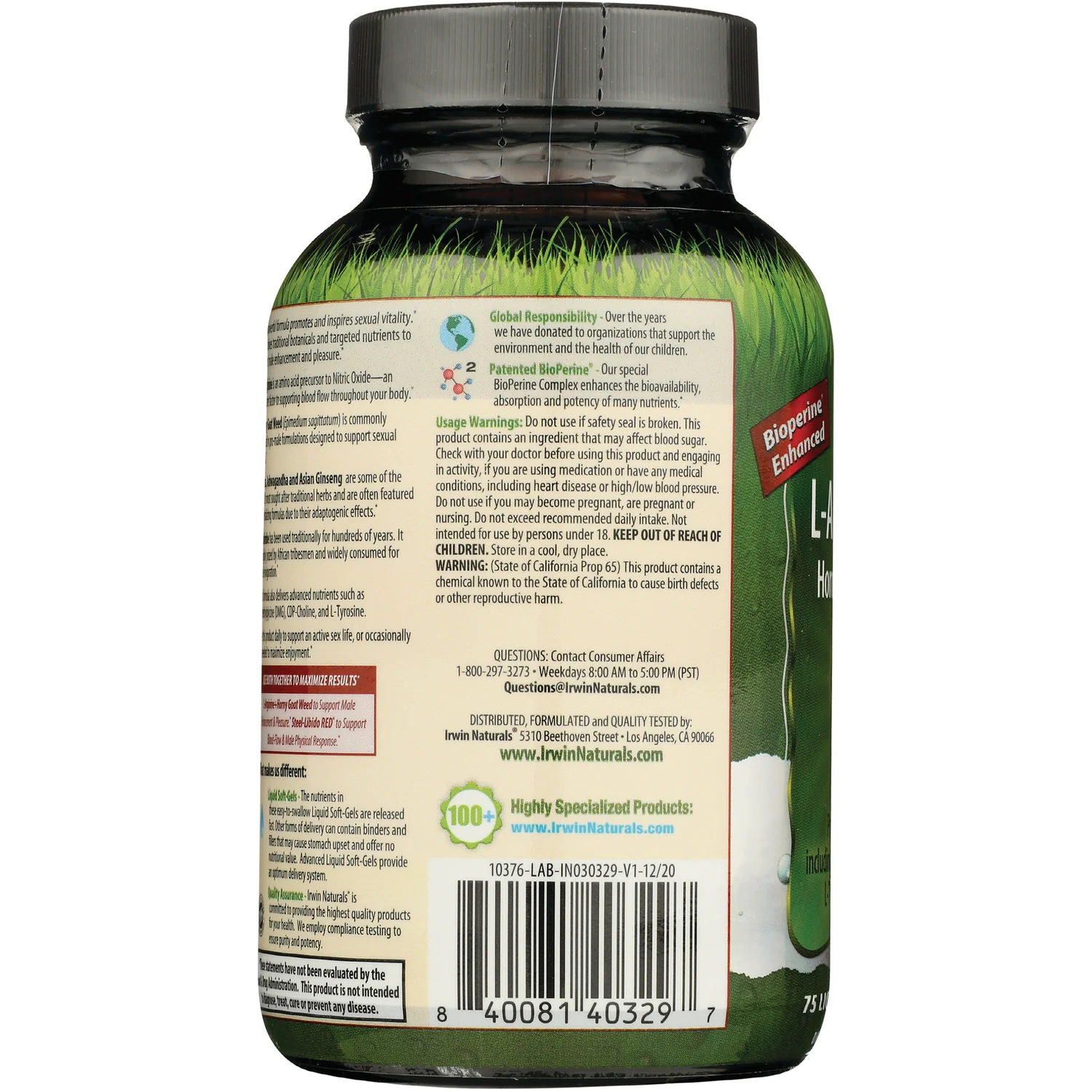 L-Arginine + Horny Goat Weed - Image 4