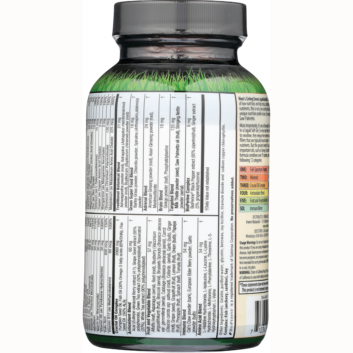Men's Living Green Liquid-Gel Multi - Image 3