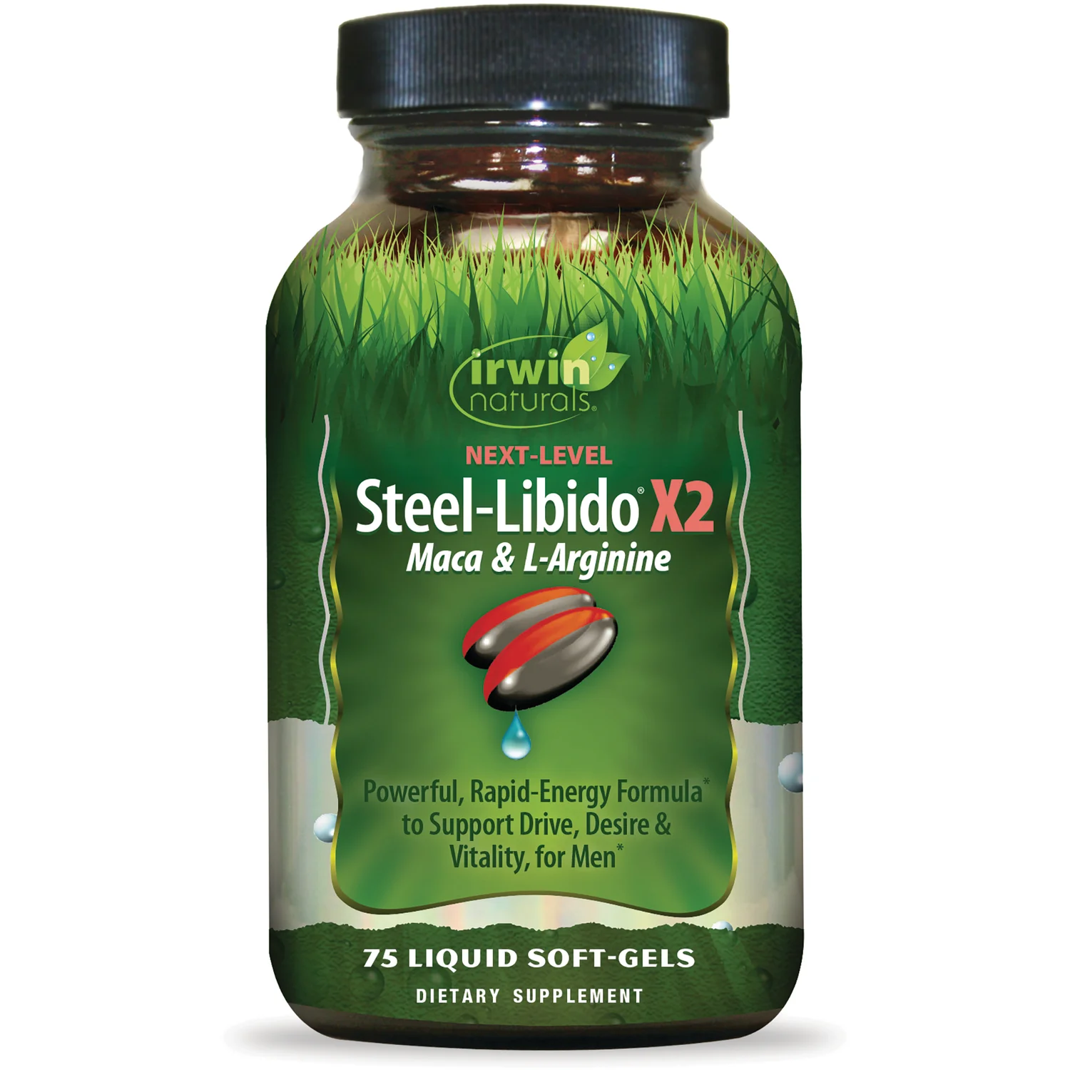 Next Level Steel Libido X2 Maca & L-Arginine