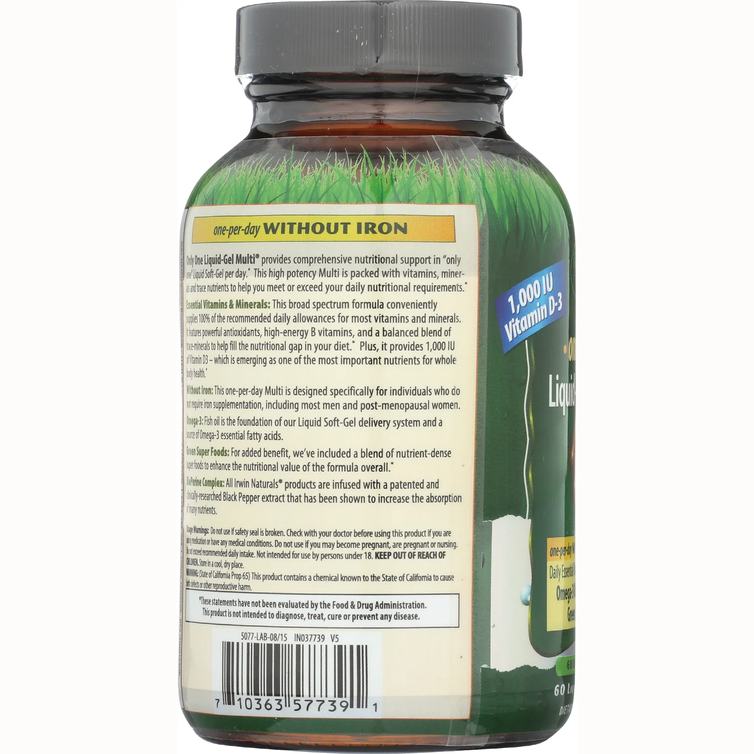 Only One Liquid Gel Multi without Iron - Image 4