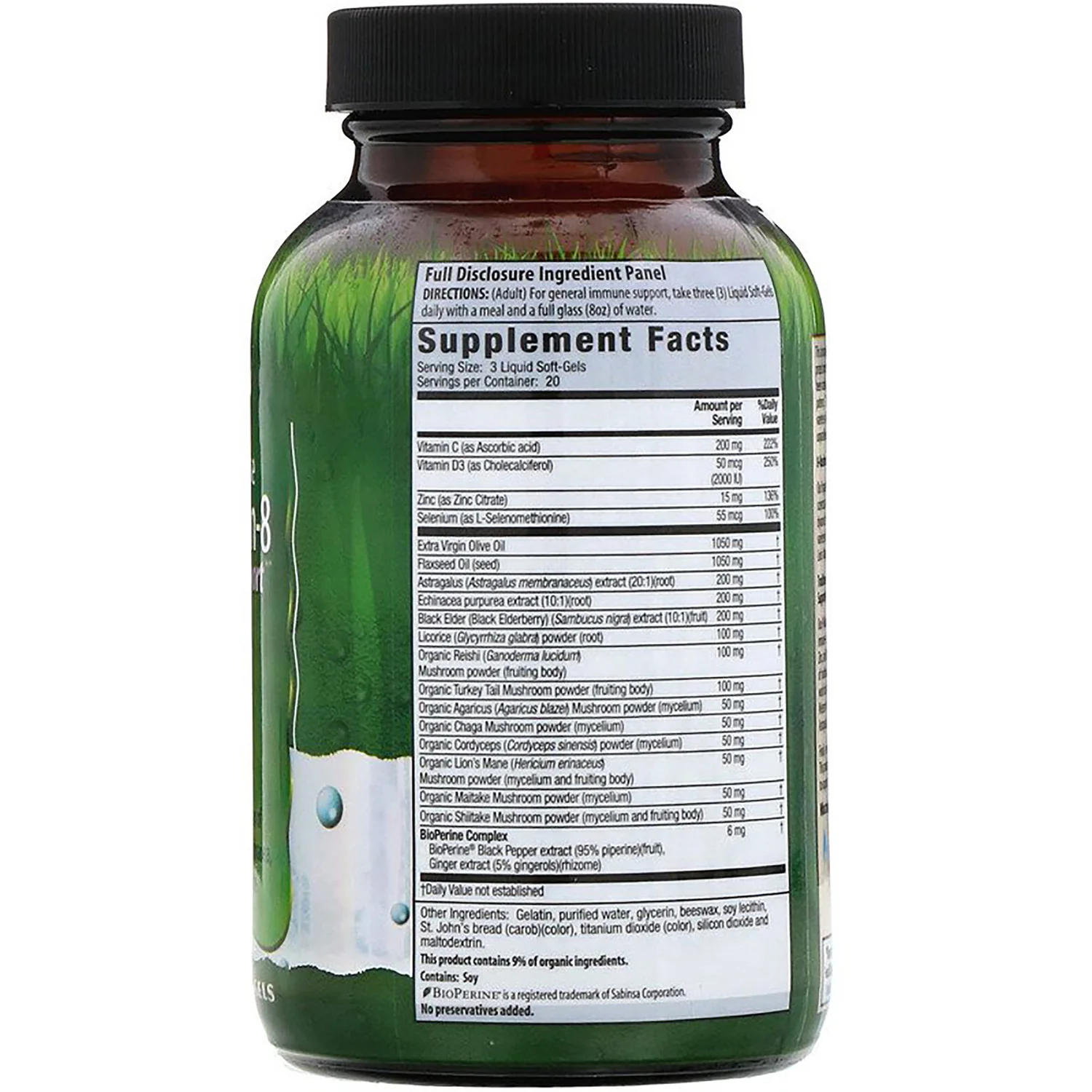 Pure Defense Mushroom-8 Immune Support - Image 2