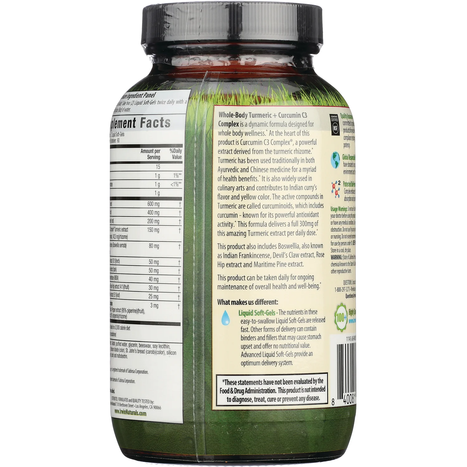 Whole-Body Turmeric+ Curcumin C3 Complex - Image 4