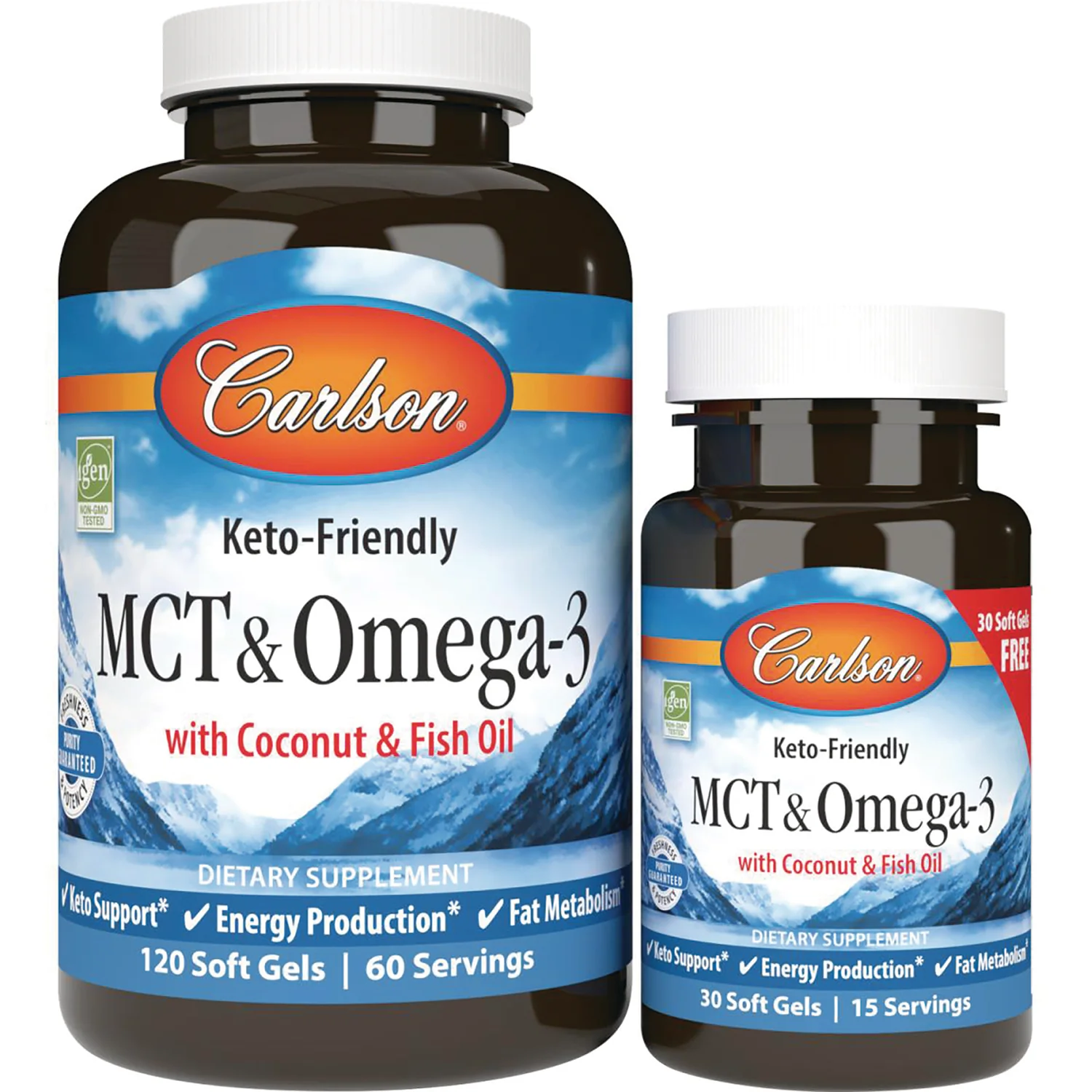 Keto-Friendly MCT & Omega-3