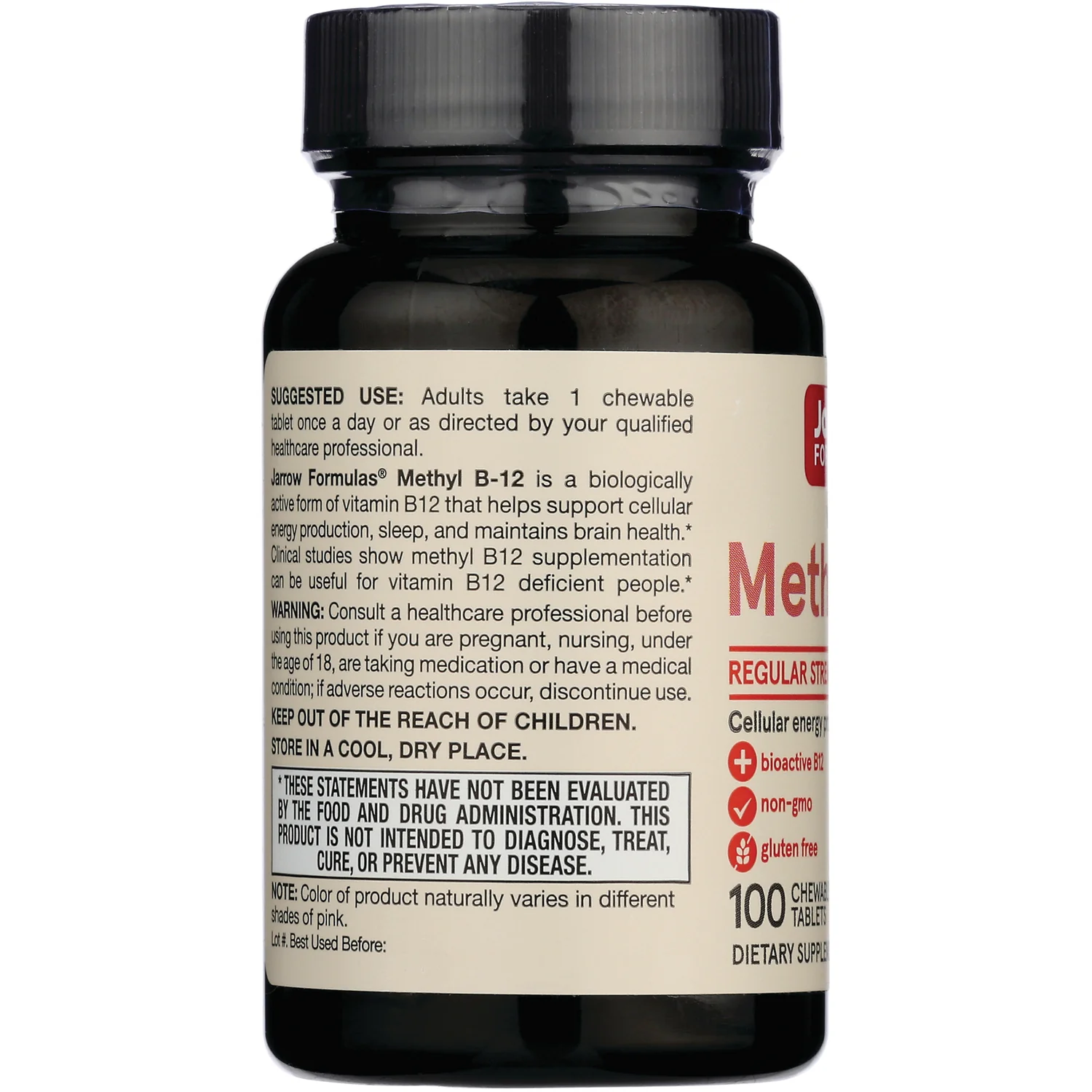 Vegan Methyl B-12 Regular Strength - Cherry - Image 3