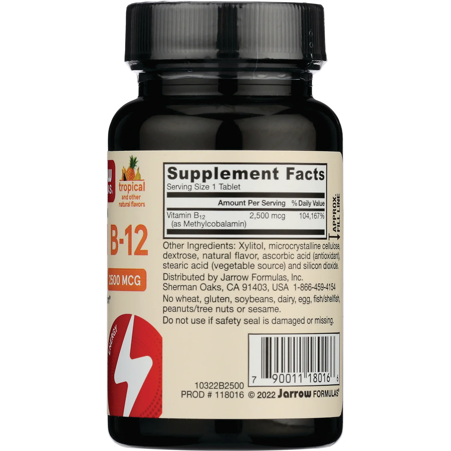 Vegan Methyl B-12 Ultra Strength - Tropical - Image 2