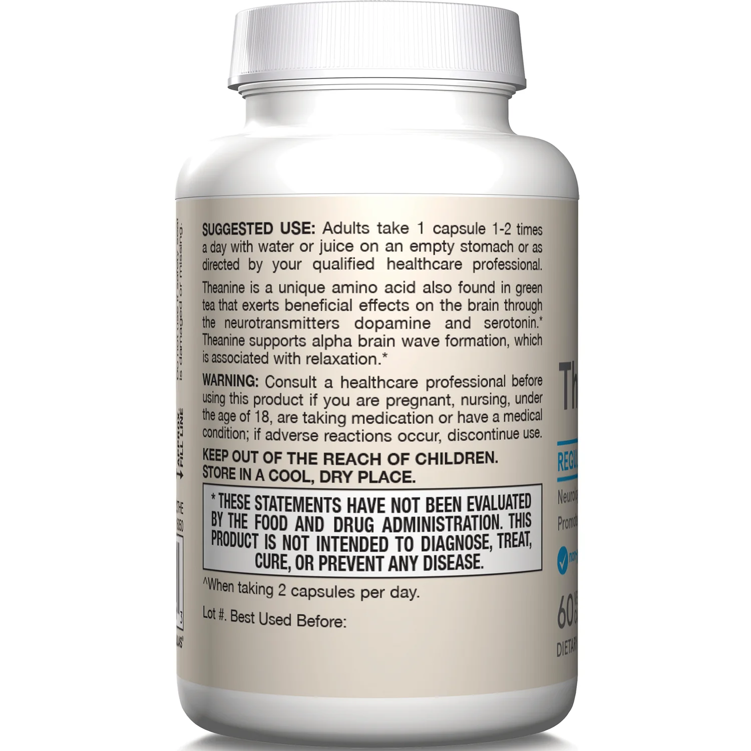 Vegan Theanine 100 - Image 3