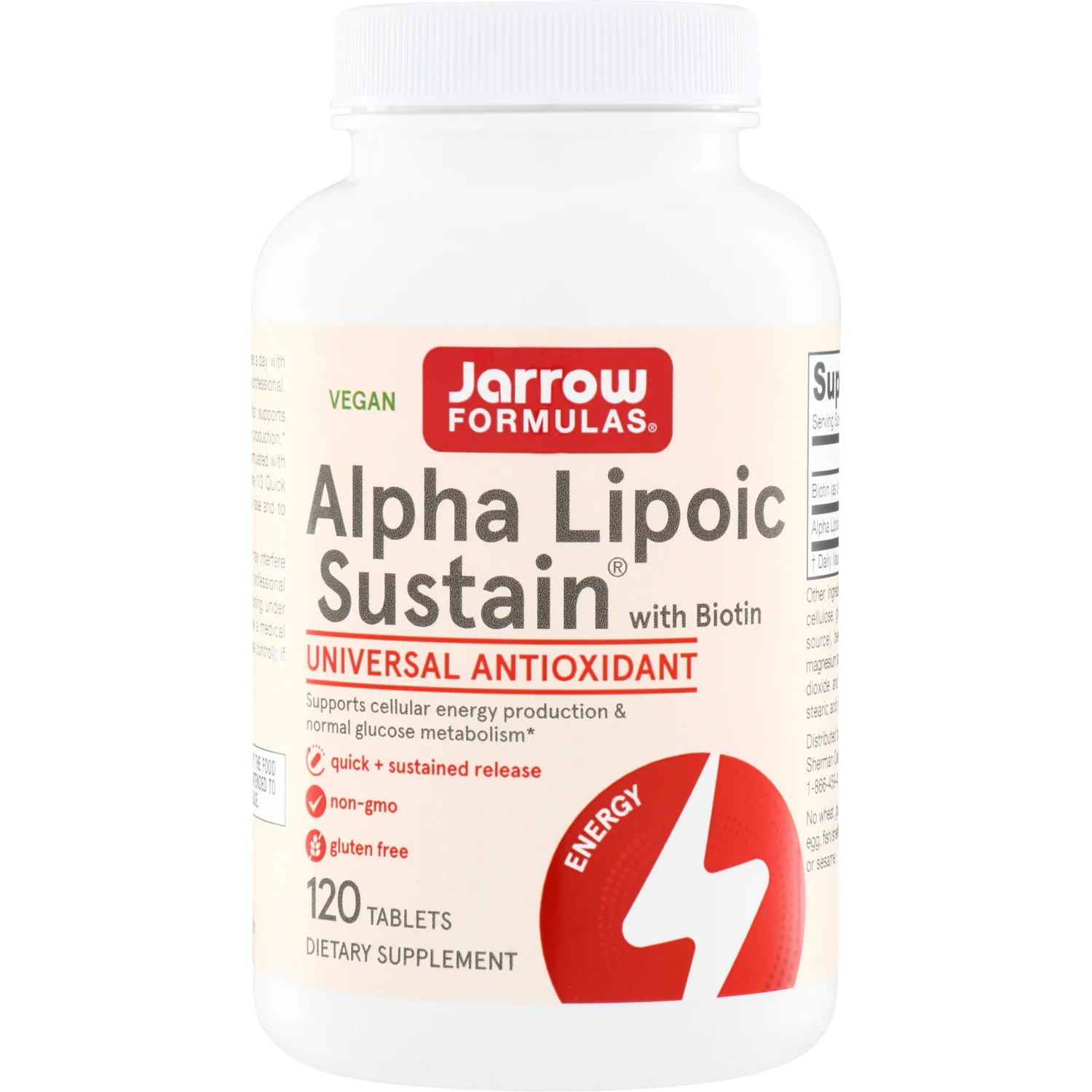 Vegan Alpha Lipoic Sustain with Biotin - Image 2