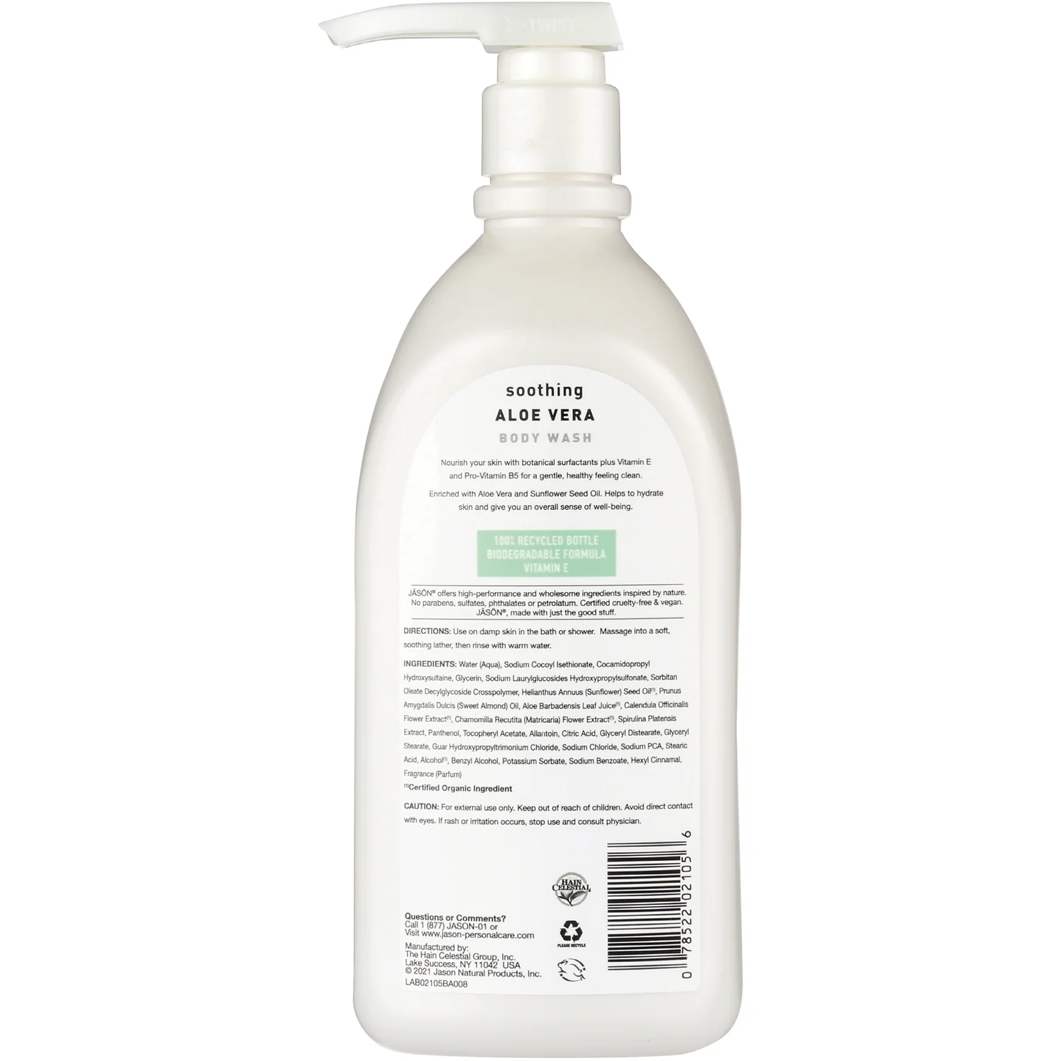 Soothing Aloe Vera Body Wash - Image 2