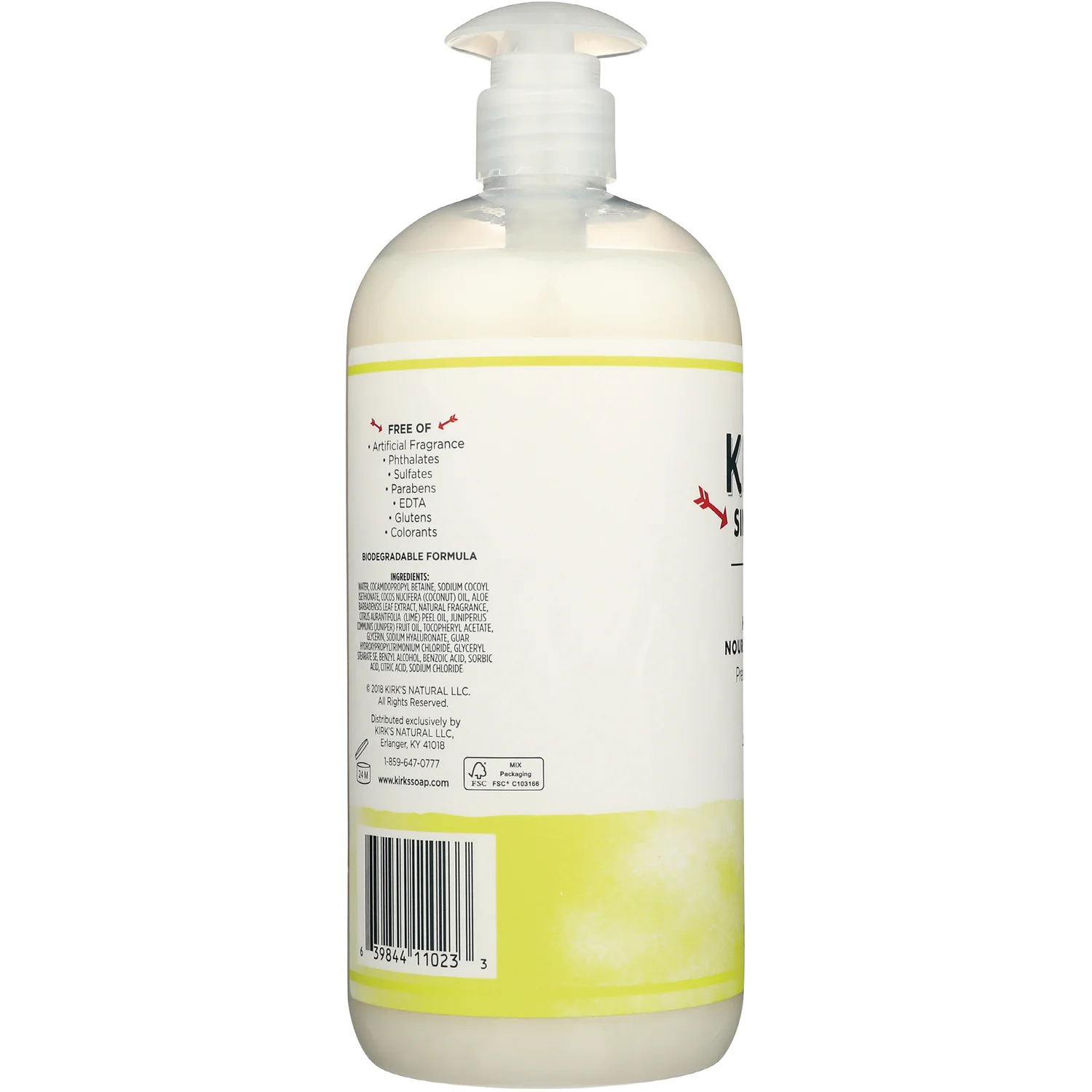 3-in-1 Head to Toe Nourishing Cleanser - Juniper & Lime - Image 2