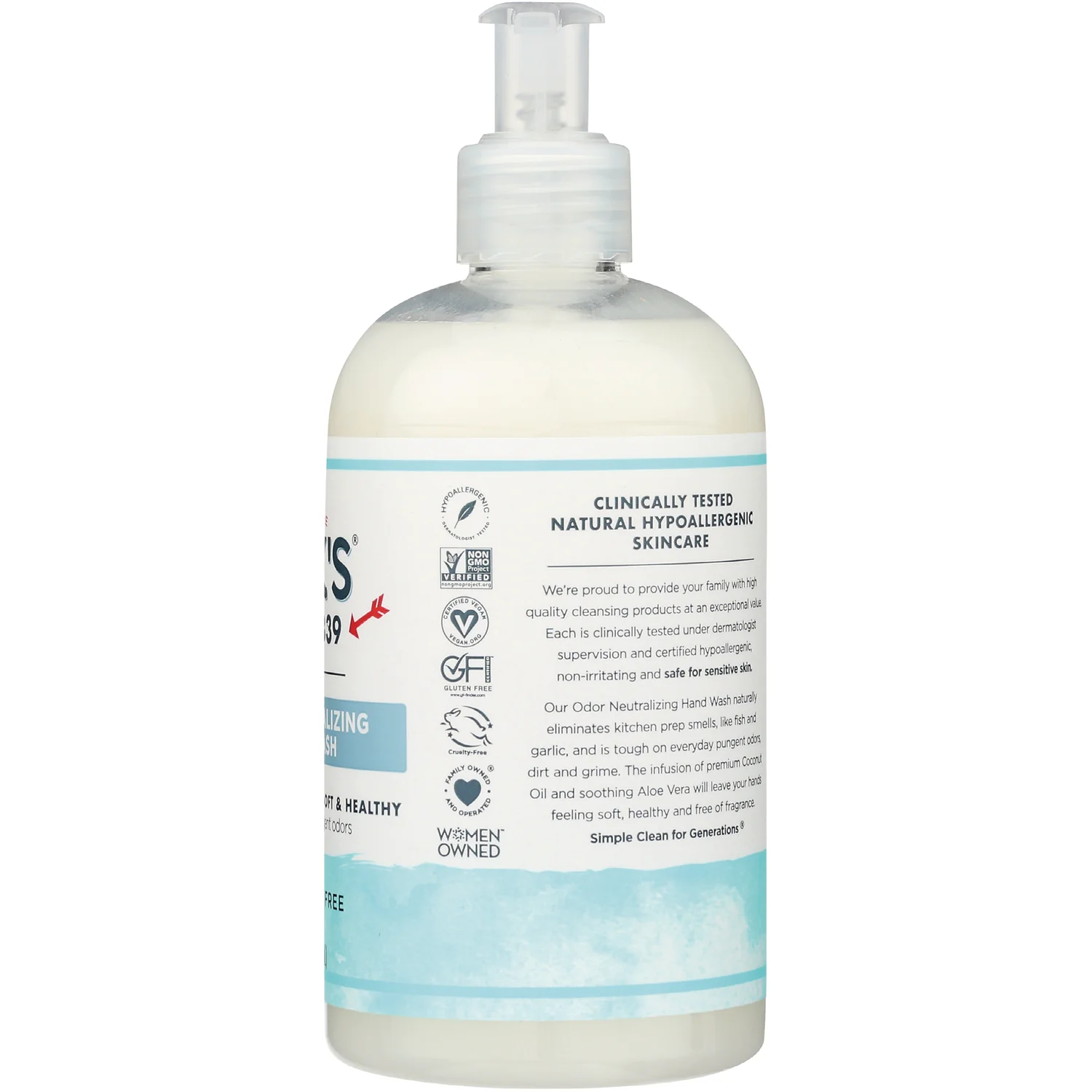 Hydrating Hand Wash - Fragrance Free - Image 4
