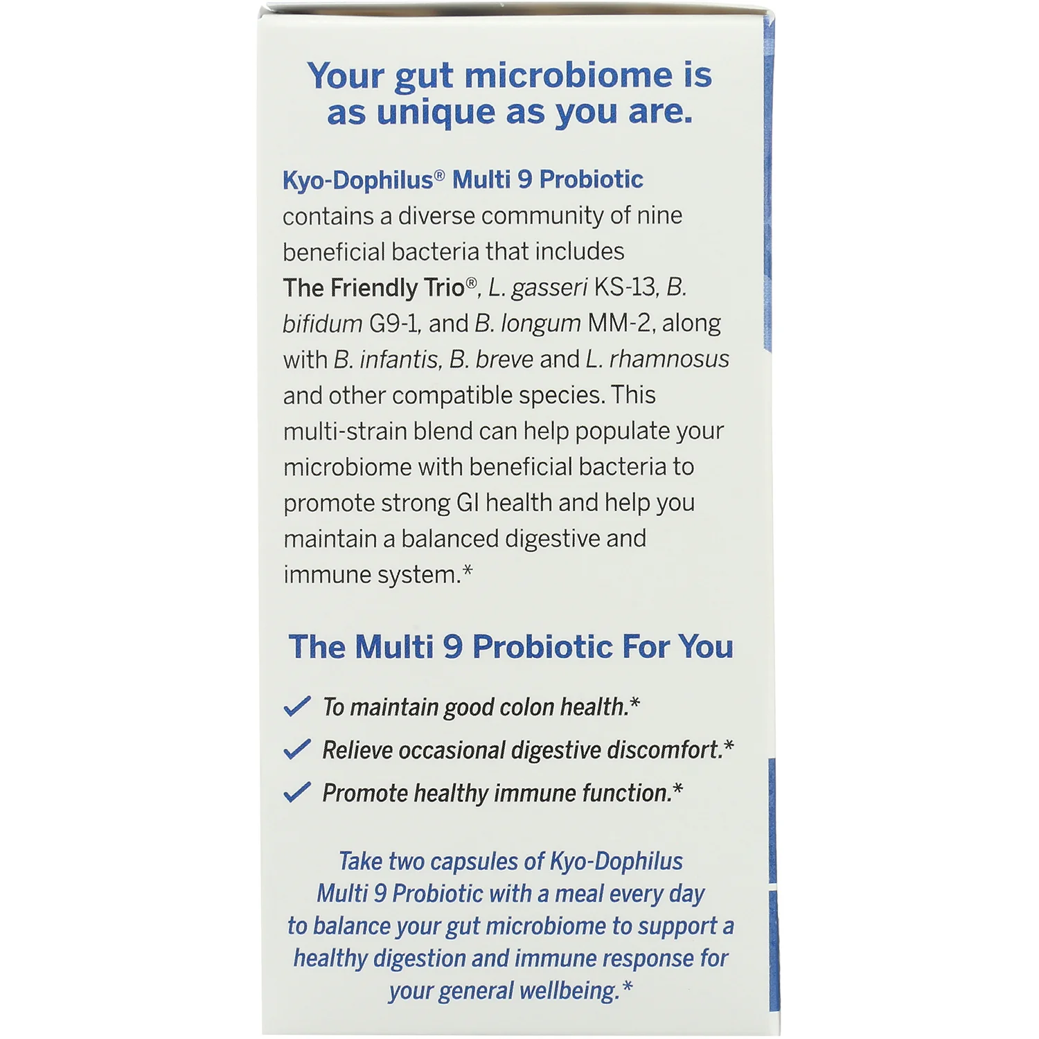 Kyo-Dophilus Multi 9 Probiotic - Image 3