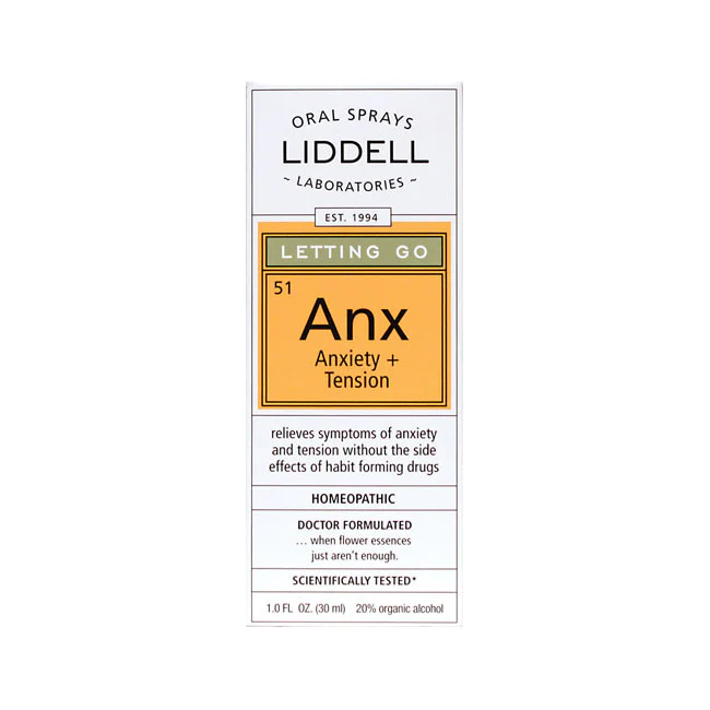 Letting Go: Anx Anxiety + Tension