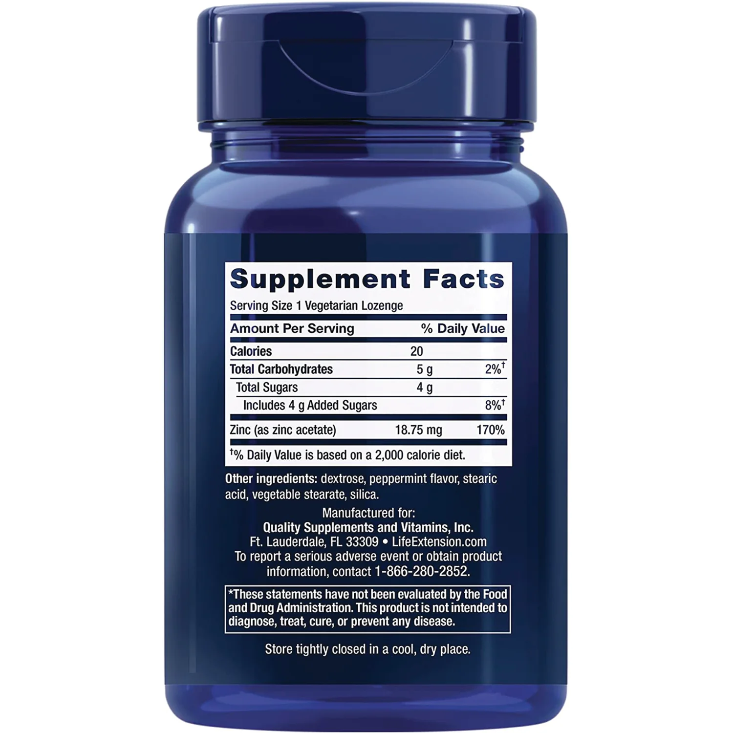 Enhanced Zinc Lozenges - Peppermint - Image 2