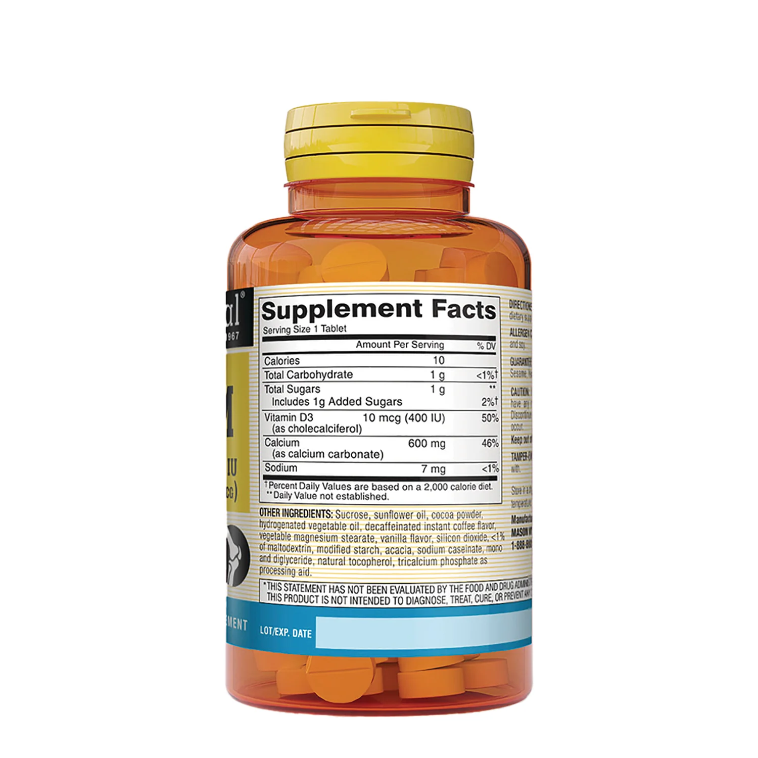 Chewable Calcium 600 + D3 - Coffee Mocha Vanilla - Image 2