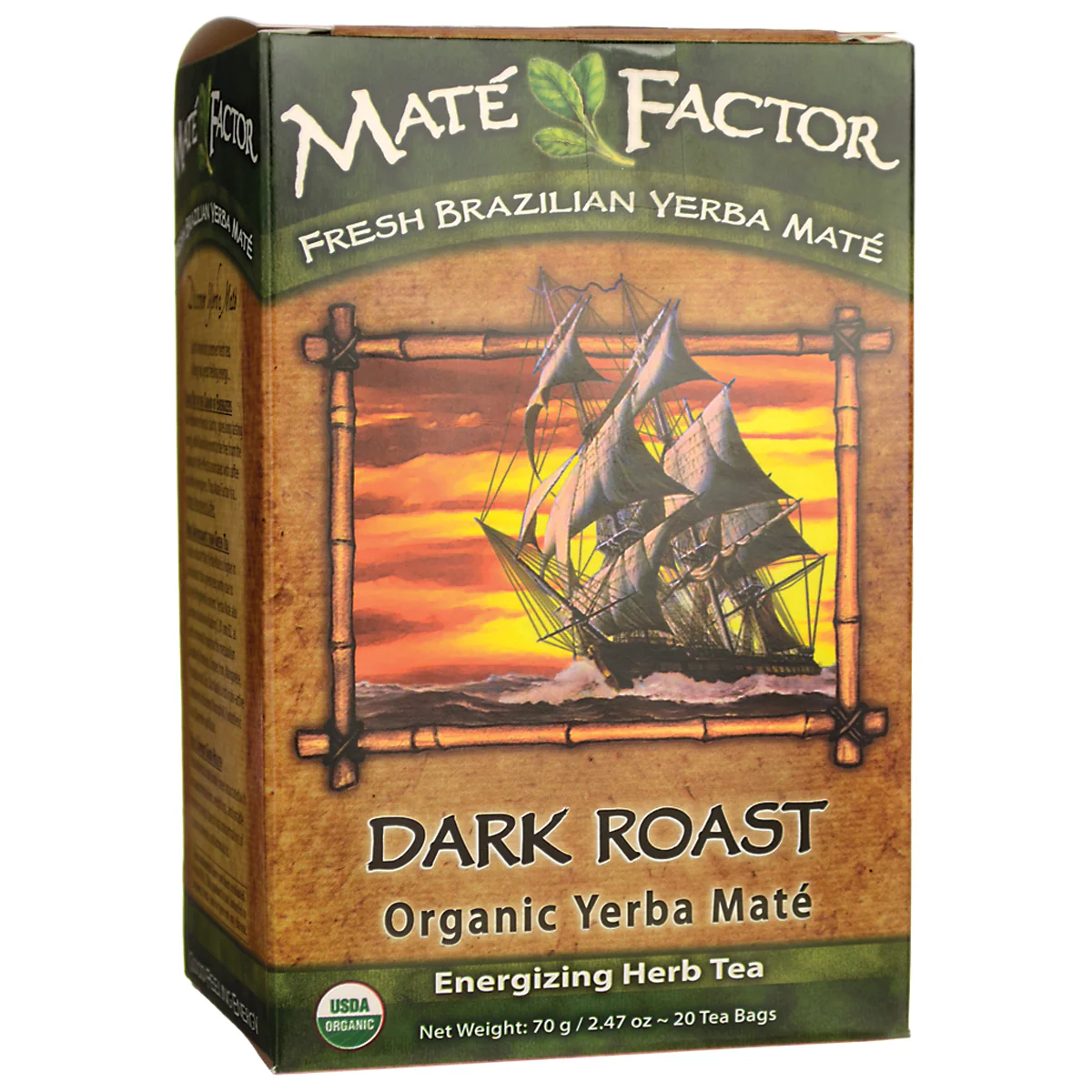 Organic Yerba Mate Energizing Tea - Image 2