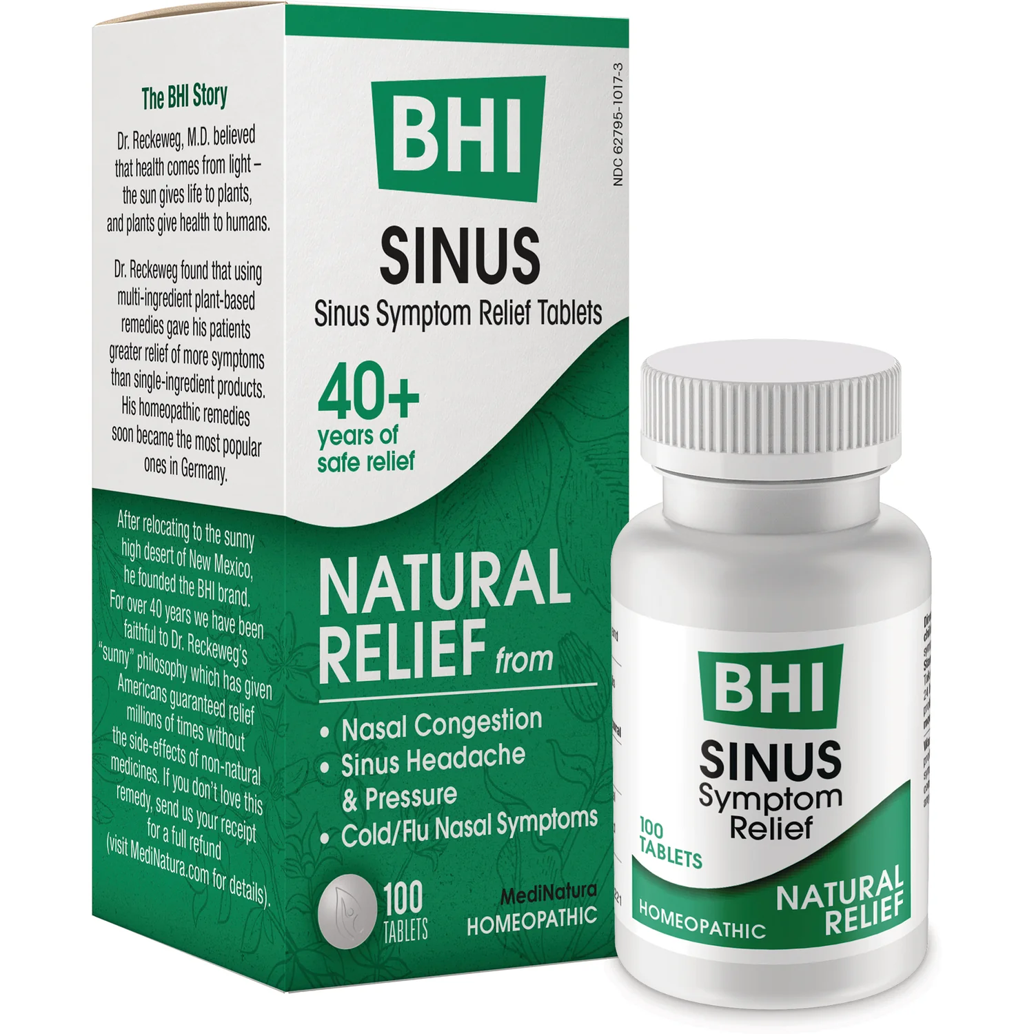 BHI Sinus Symptom Relief Tablets