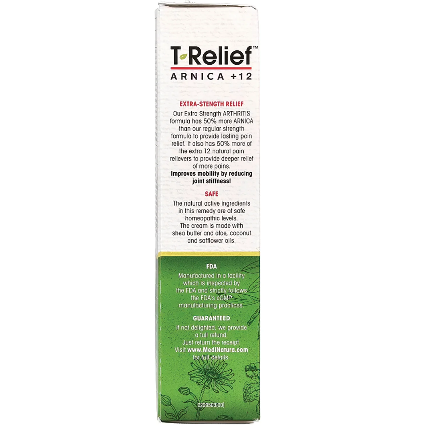 T-Relief Arnica +12 Extra Strength Arthritis Pain Relief - Image 3