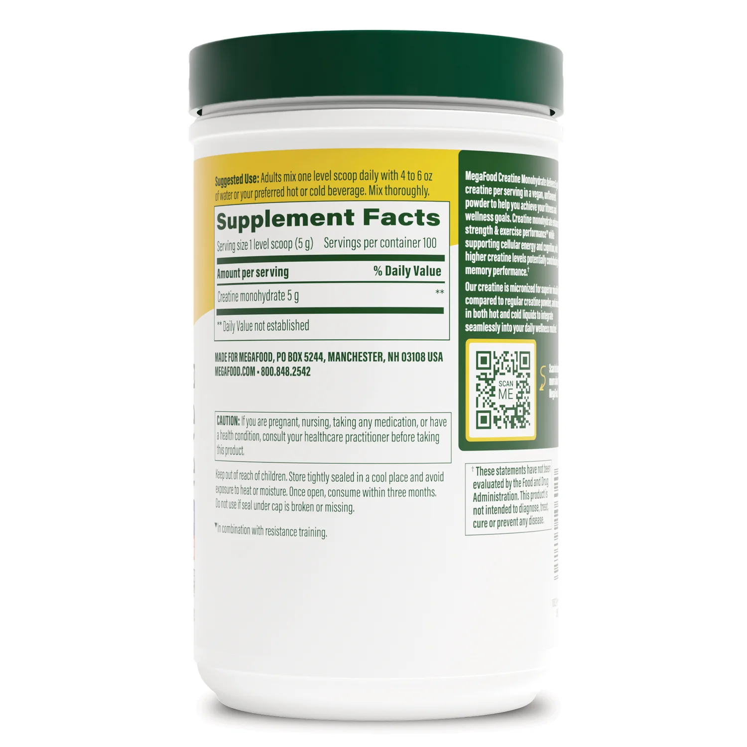 Micronized Creatine Monohydrate Powder - Unflavored - Image 2