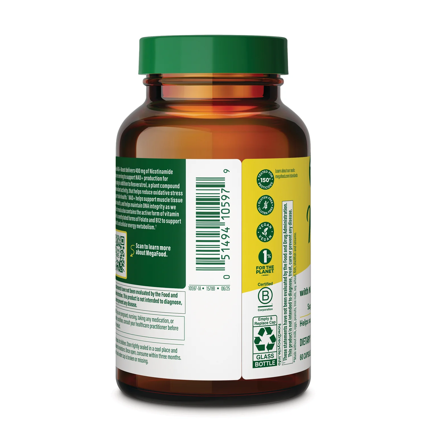 NAD+ Boost with Nicotinamide Riboside & Resveratrol - Image 3