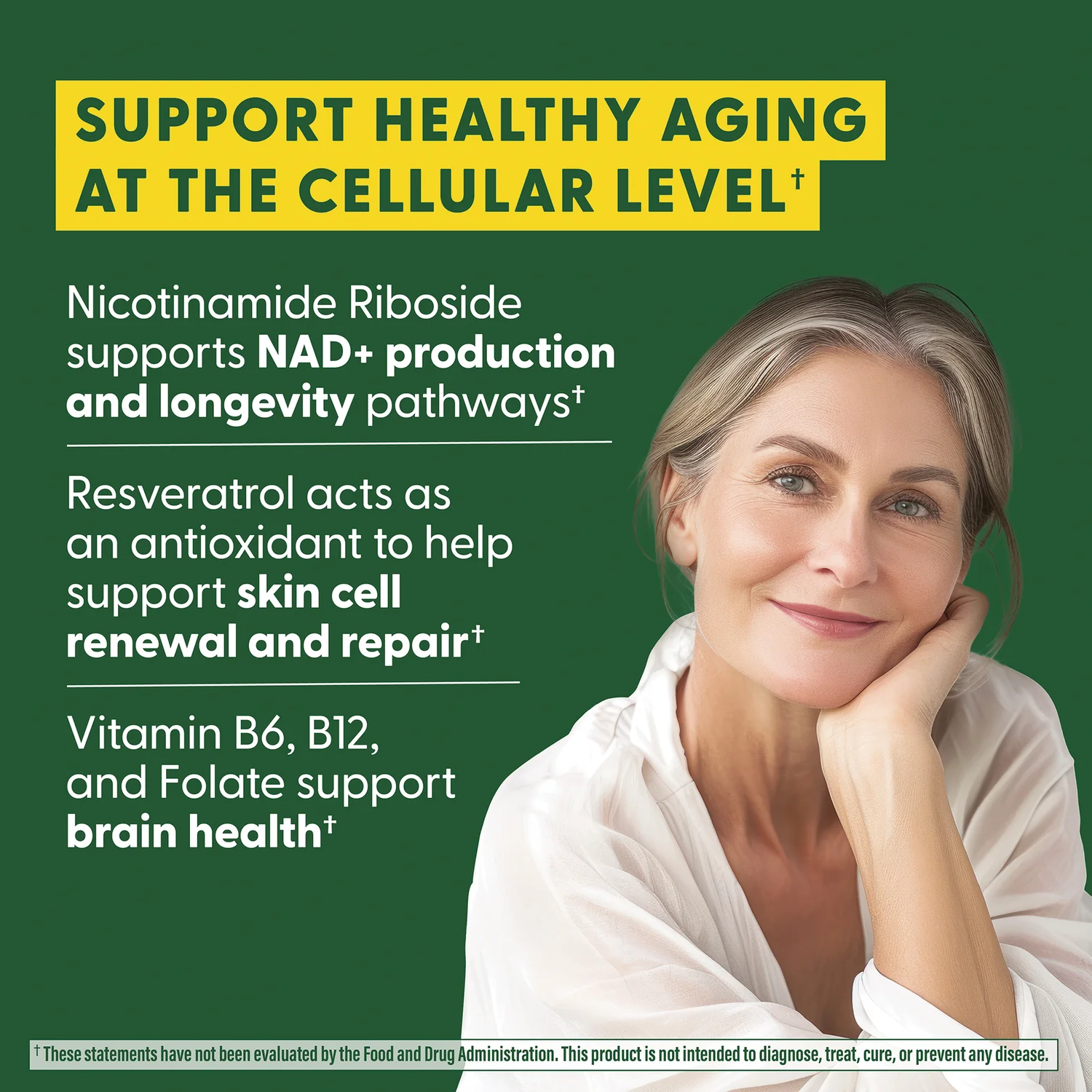 NAD+ Boost with Nicotinamide Riboside & Resveratrol - Image 4
