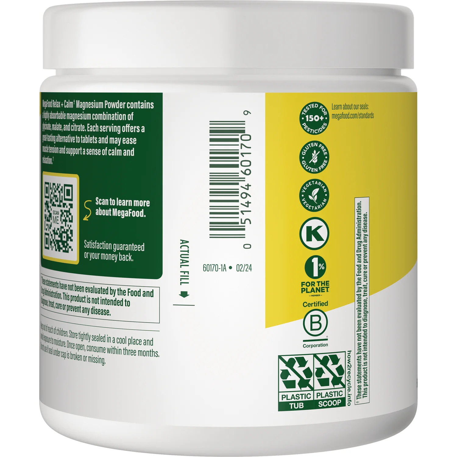 Relax & Calm Magnesium Drink Mix - Blackberry Hibiscus Oasis - Image 3