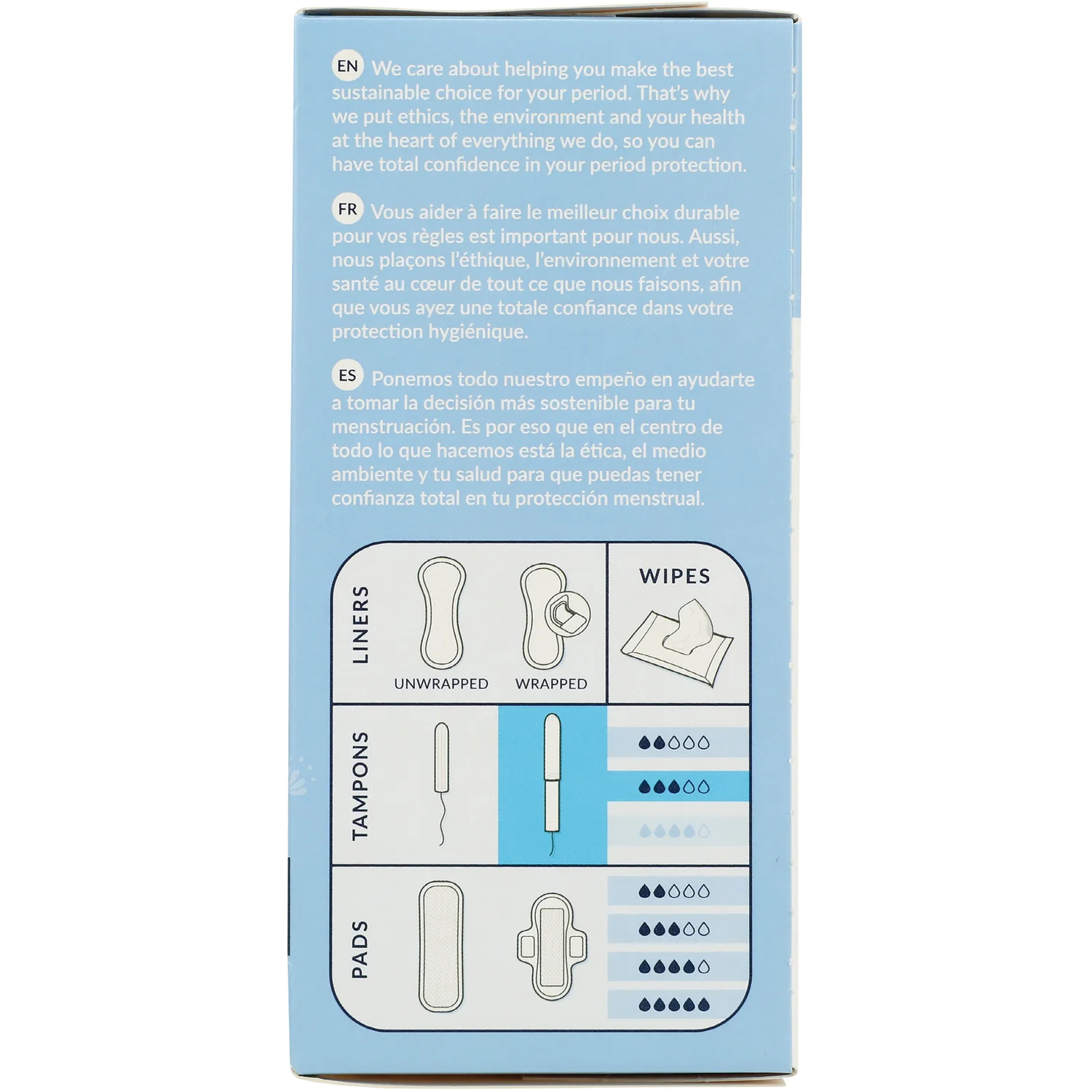Organic Cotton Tampons with Applicator - Super - Image 3