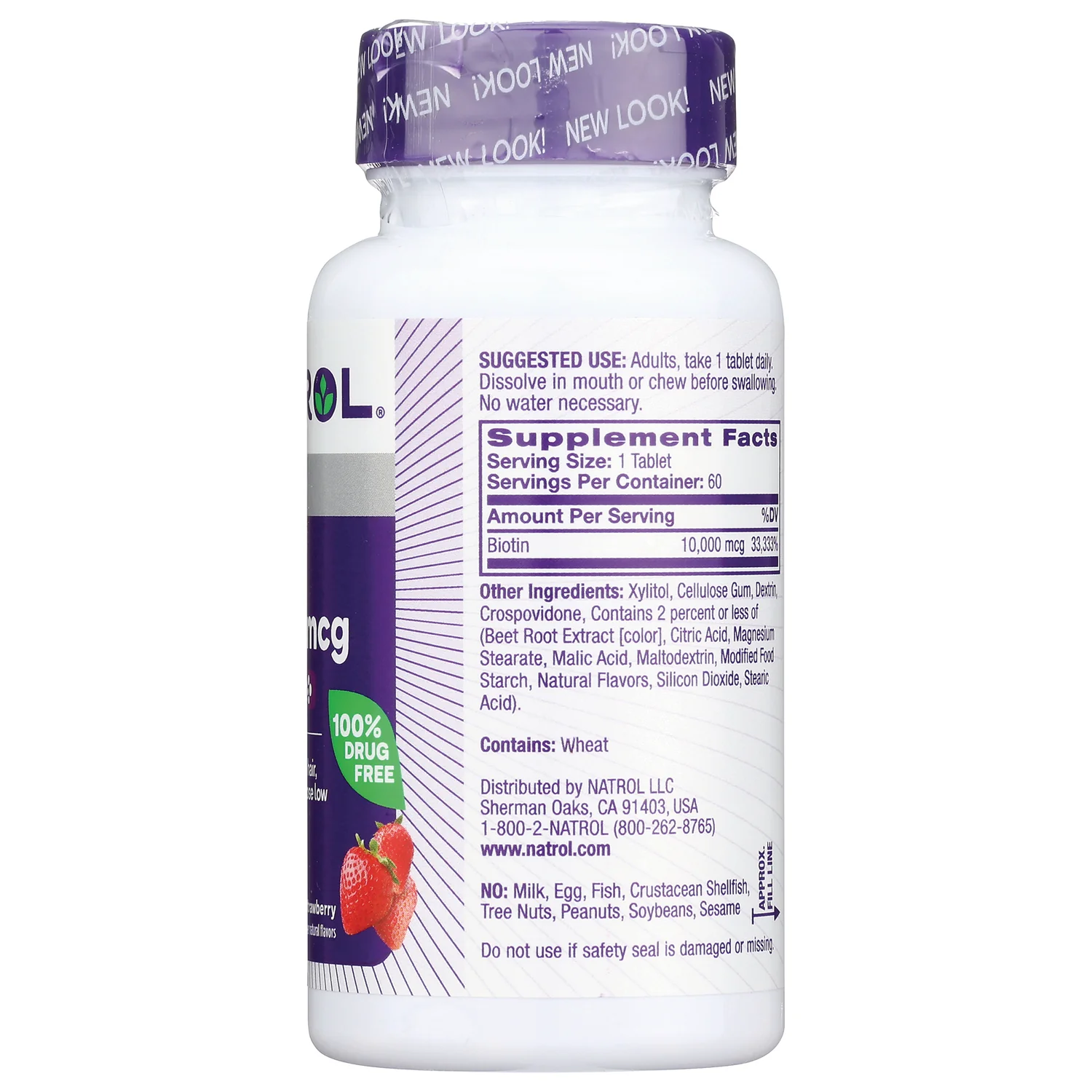 Biotin Fast Dissolve - Strawberry - Image 2
