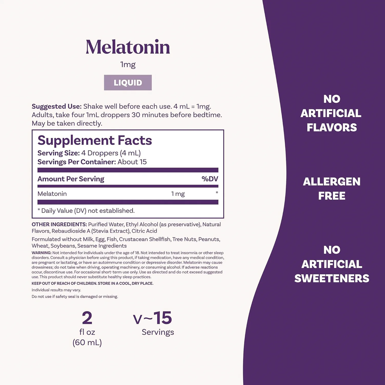 Liquid Melatonin - Berry - Image 3