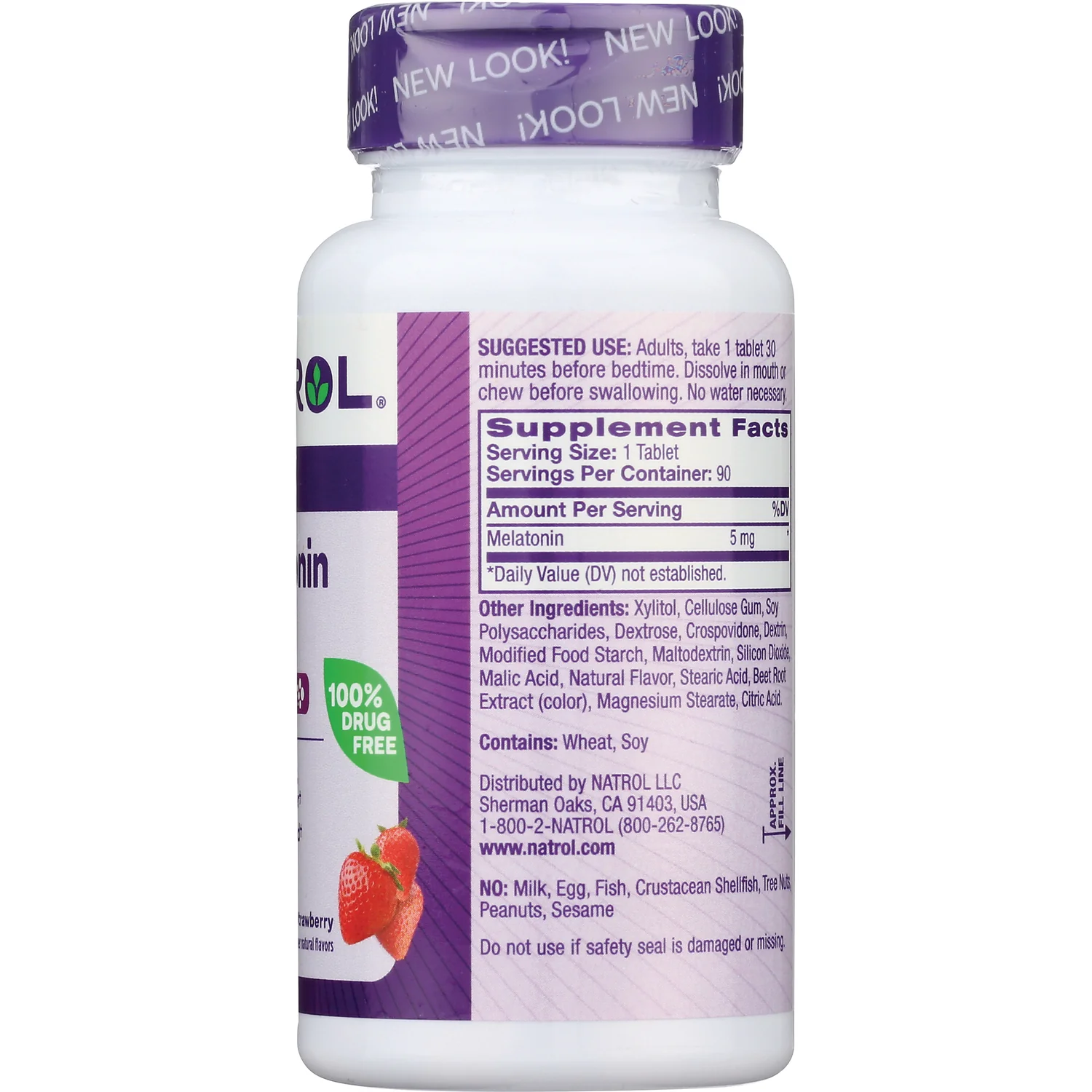 Melatonin Fast Dissolve - Strawberry - Image 2
