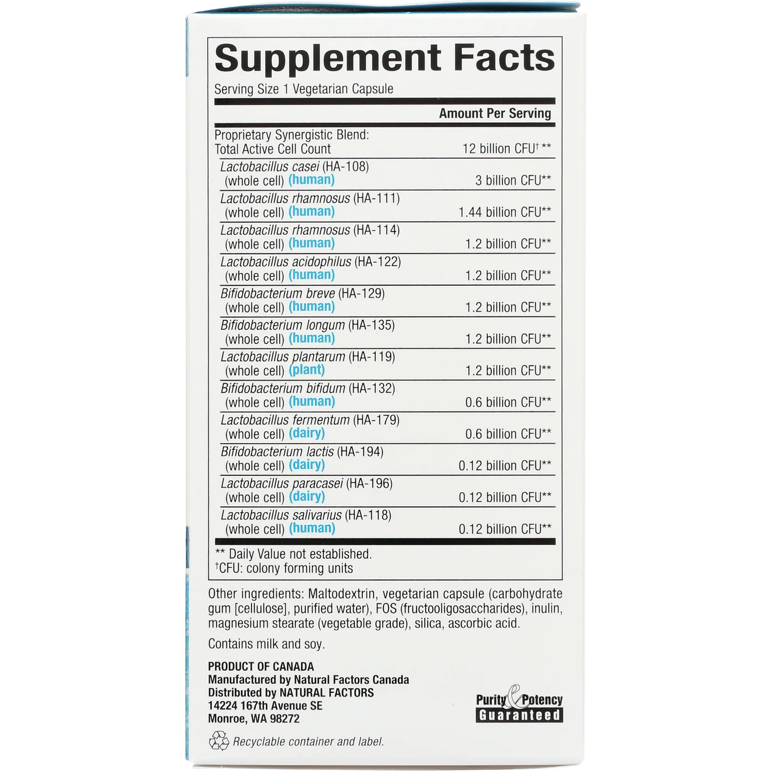 Ultimate Probiotic 12/12 Formula - Image 2