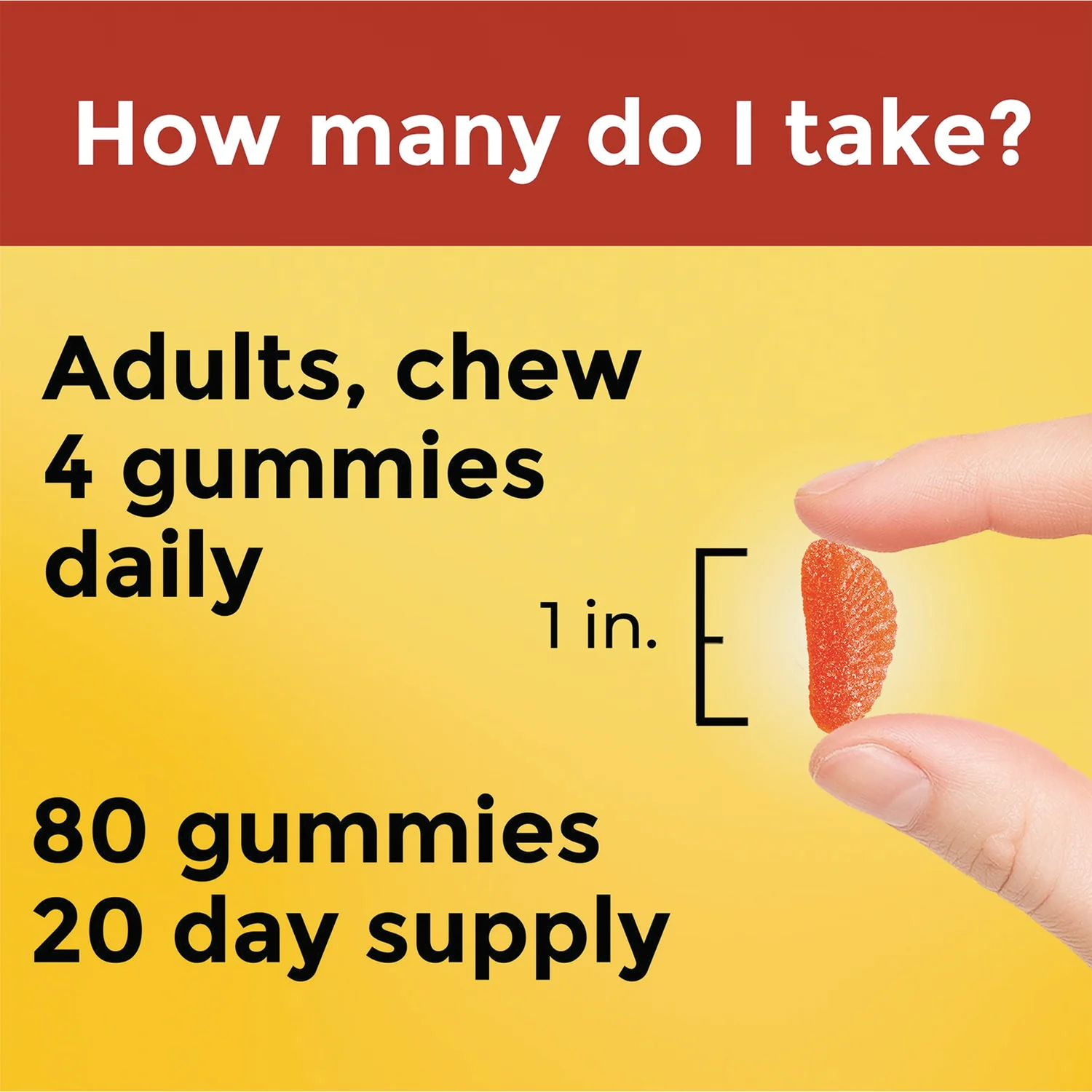 Vitamin C Gummies - Tangerine - Image 2