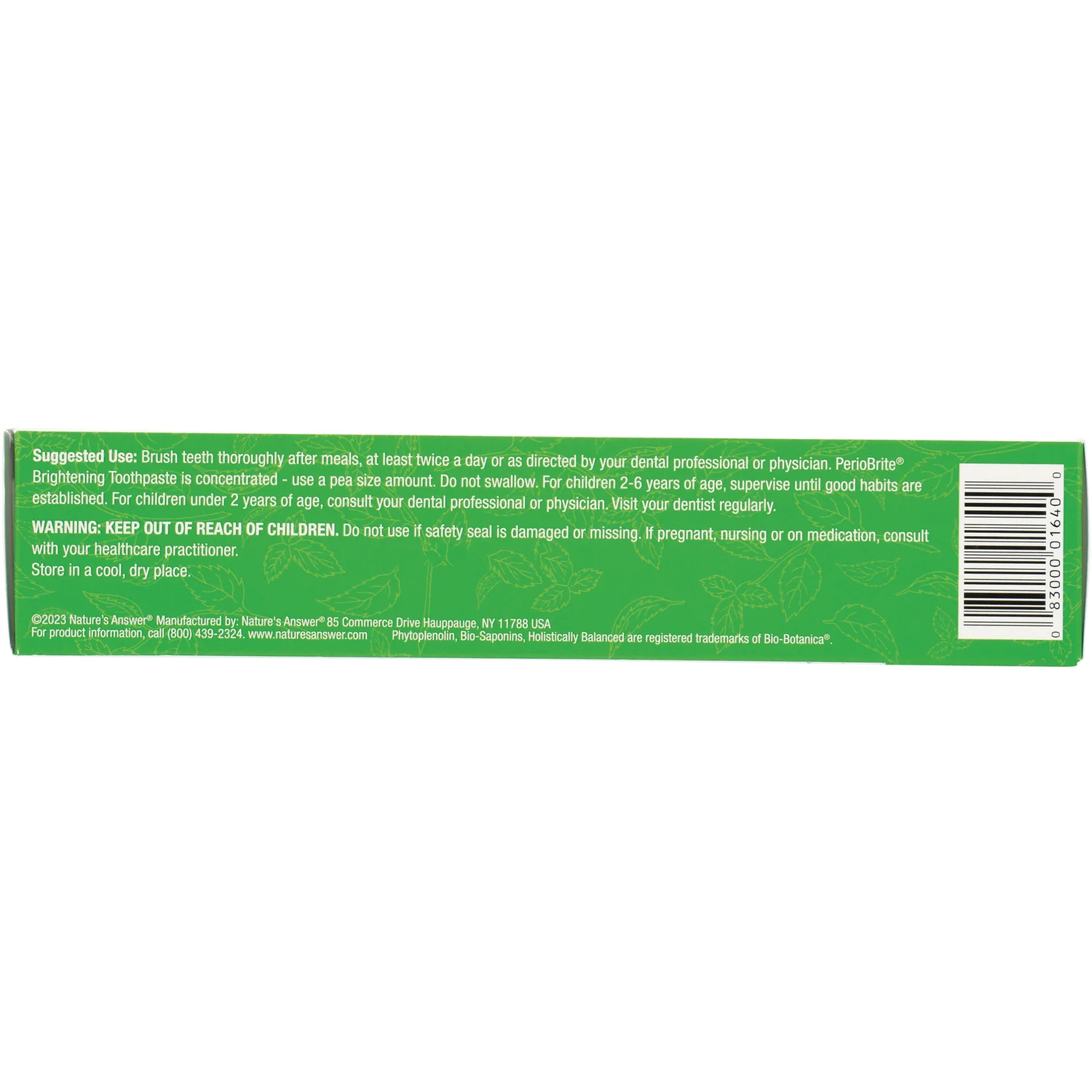 PerioBrite Toothpaste with Xylitol - Coolmint - Image 3