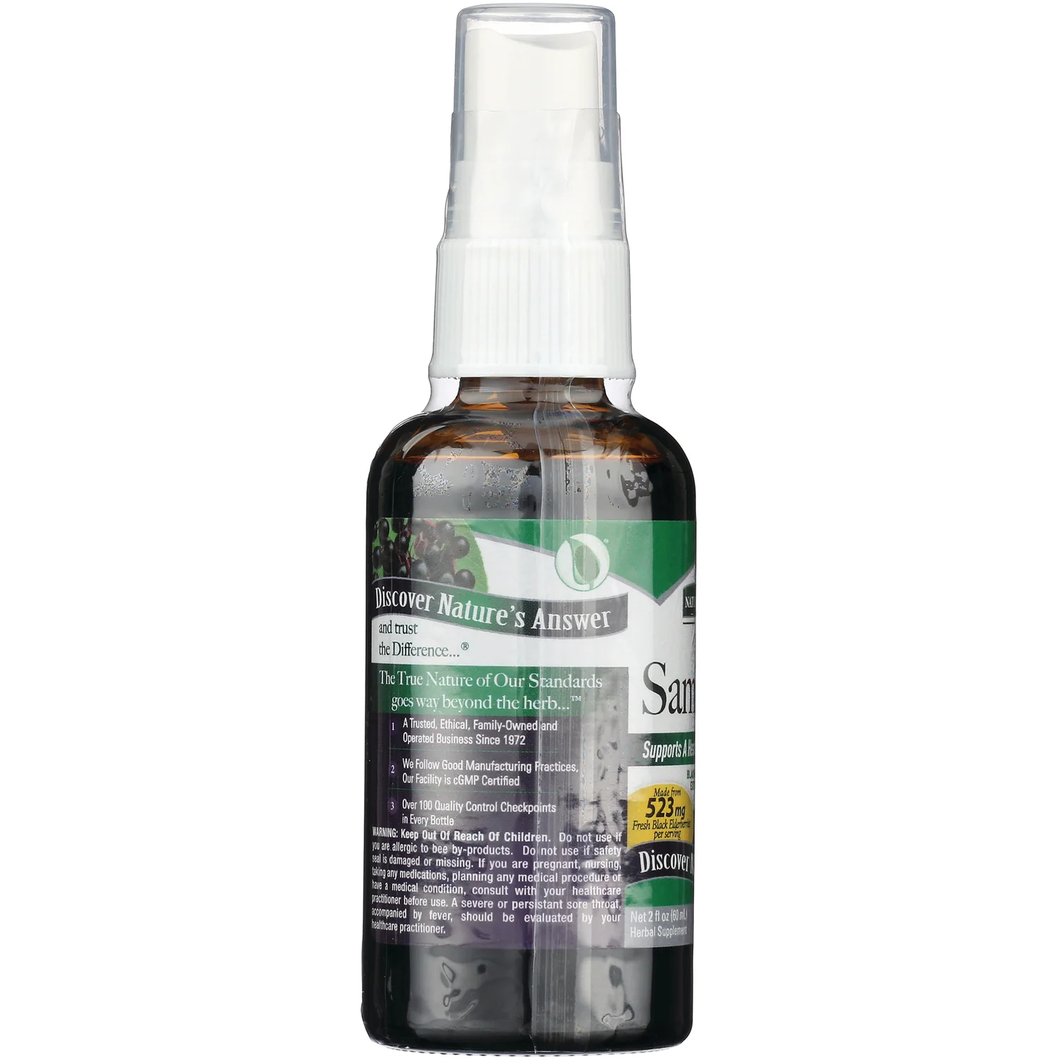 Sambucus Black Elderberry Extract Spray - Image 3