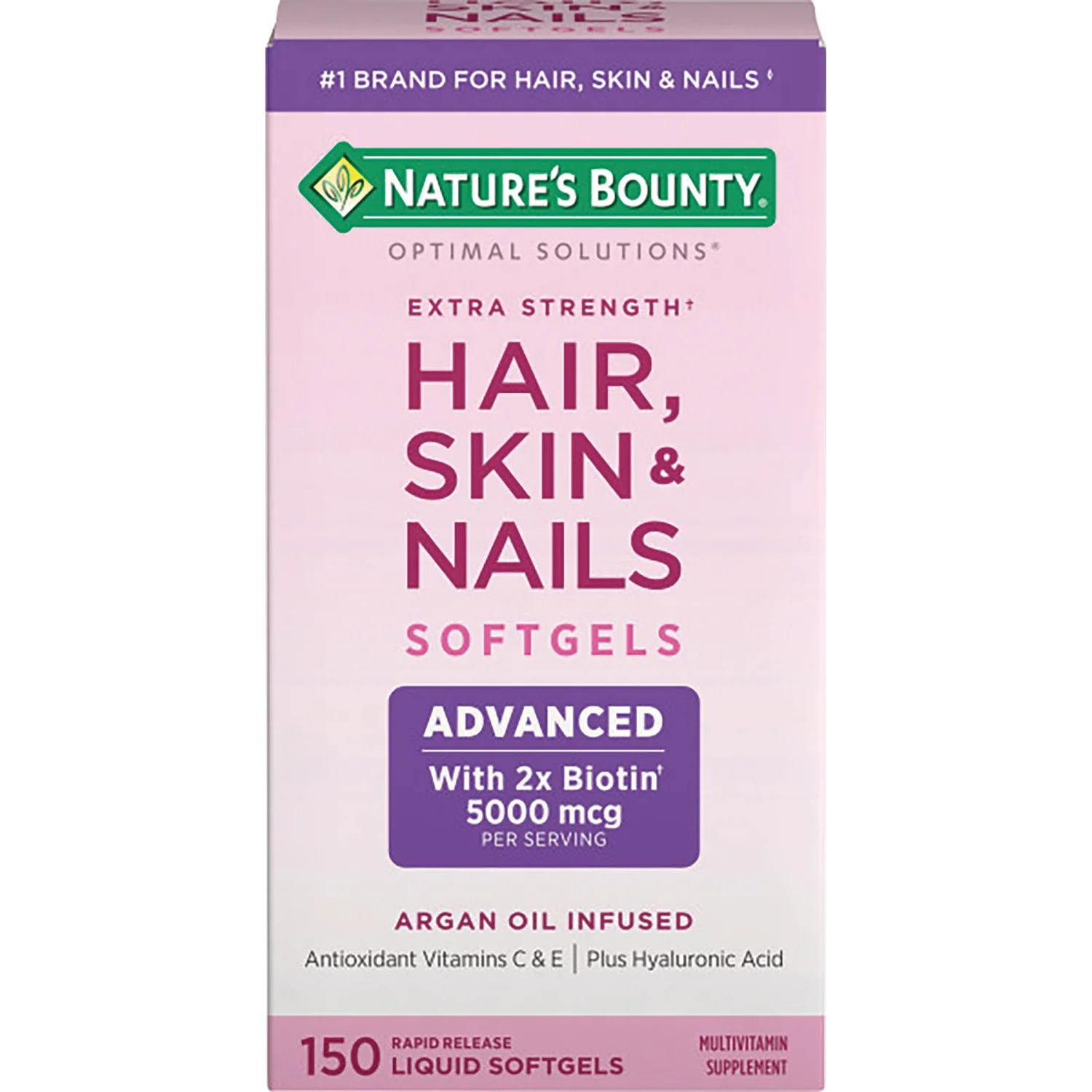 Extra Strength Hair, Skin & Nails Softgels